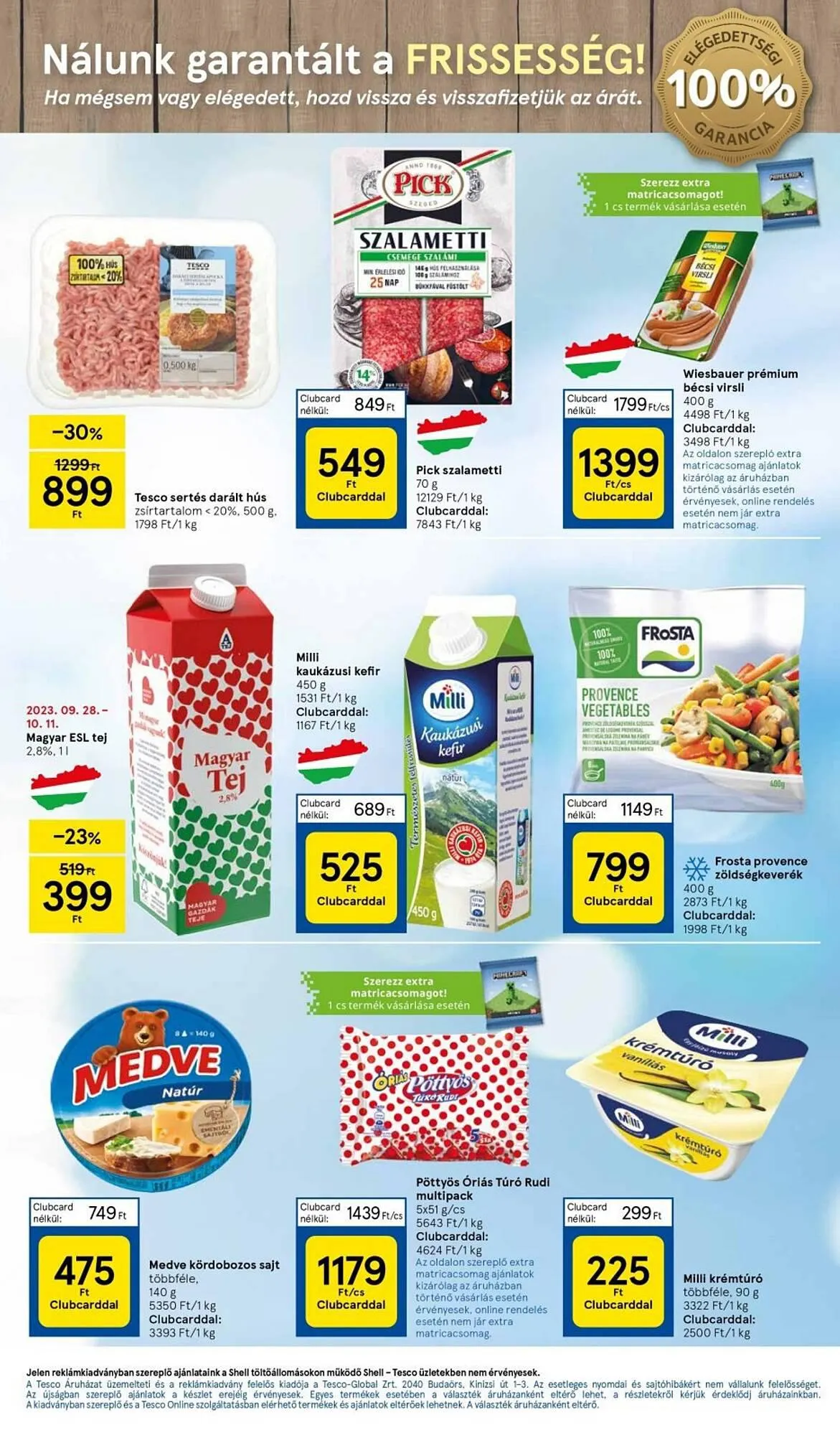 Katalógus Tesco Szupermarket akciós újság szeptember 28.-tól október 10.-ig 2023. - Oldal 5