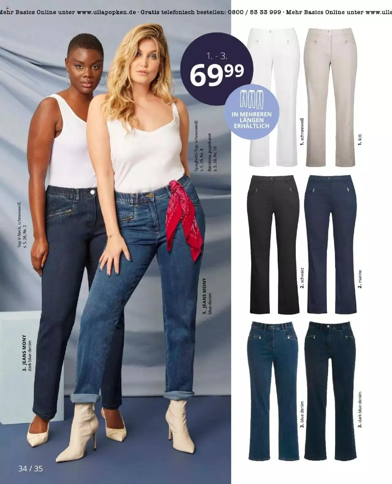 Katalógus Ulla Popken Akciós újság augusztus 1.-tól augusztus 31.-ig 2023. - Oldal 34