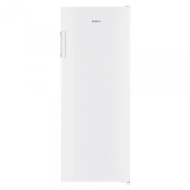 Hűtőszekrény Samus SR296E, 242 L, E energiaosztály, Állítható termosztát, 5 polc, H 142,6 cm, Fehér