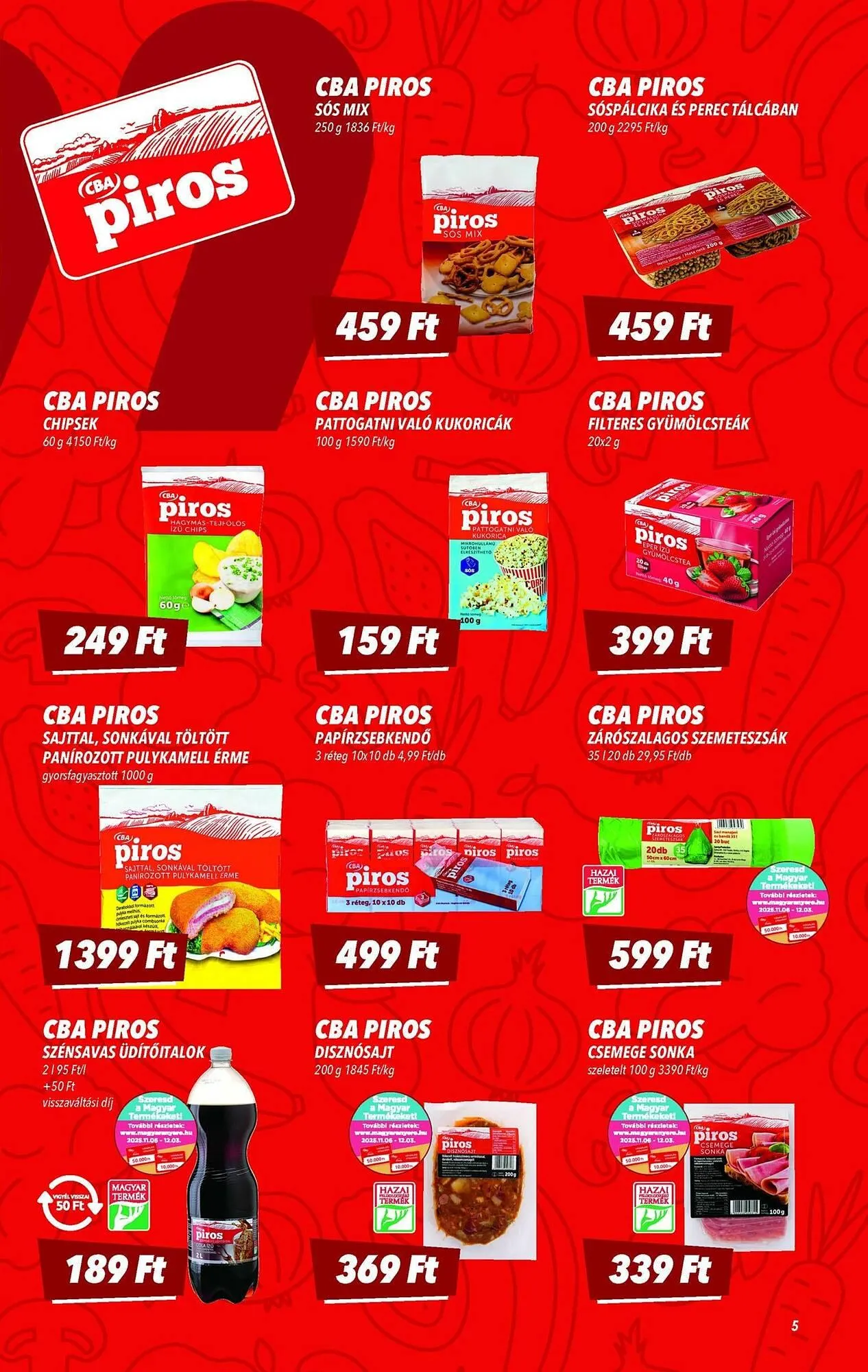 Katalógus CBA akciós újság november 13.-tól november 19.-ig 2025. - Oldal 5