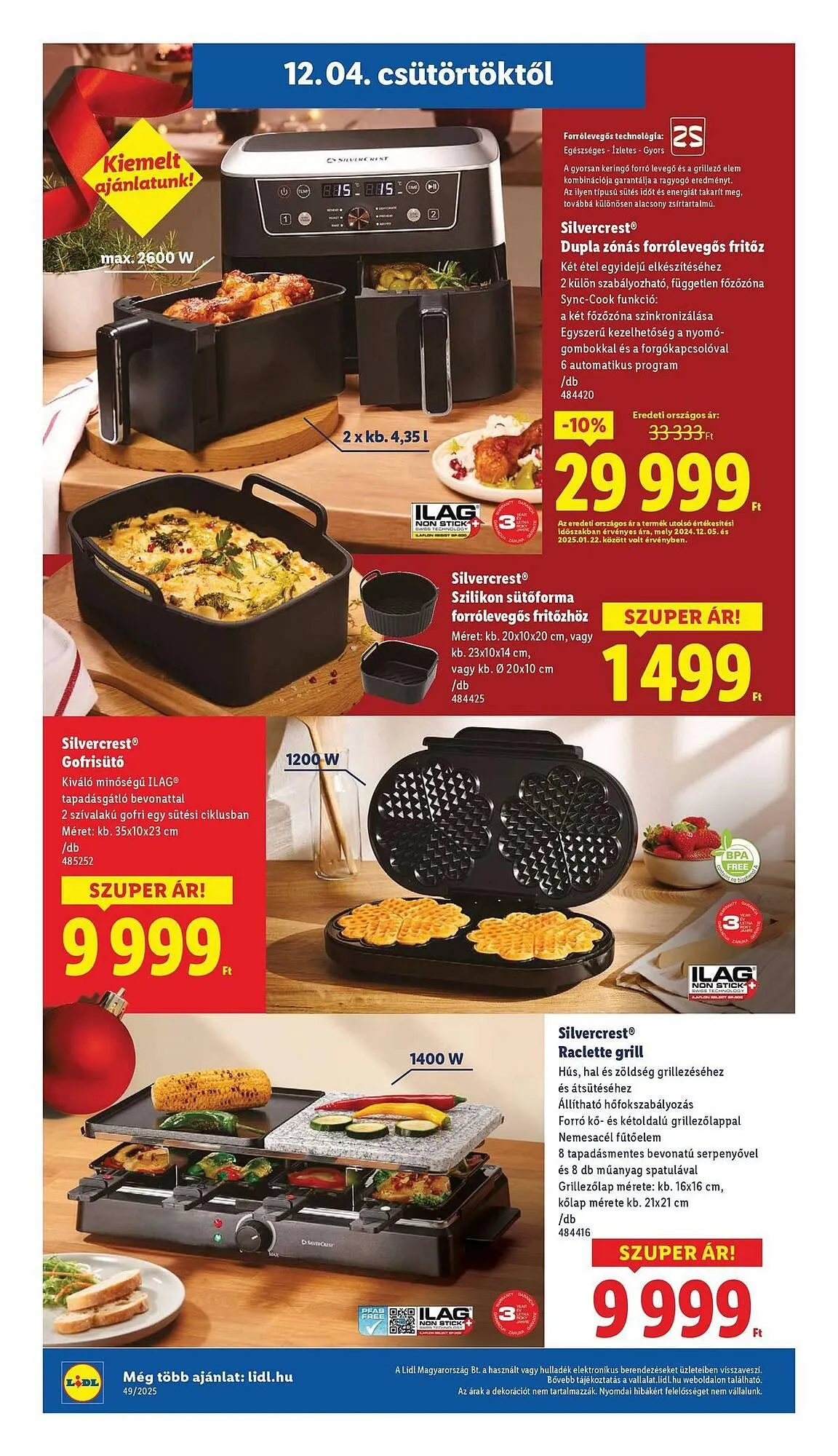 Katalógus Lidl akciós újság december 4.-tól december 28.-ig 2025. - Oldal 14