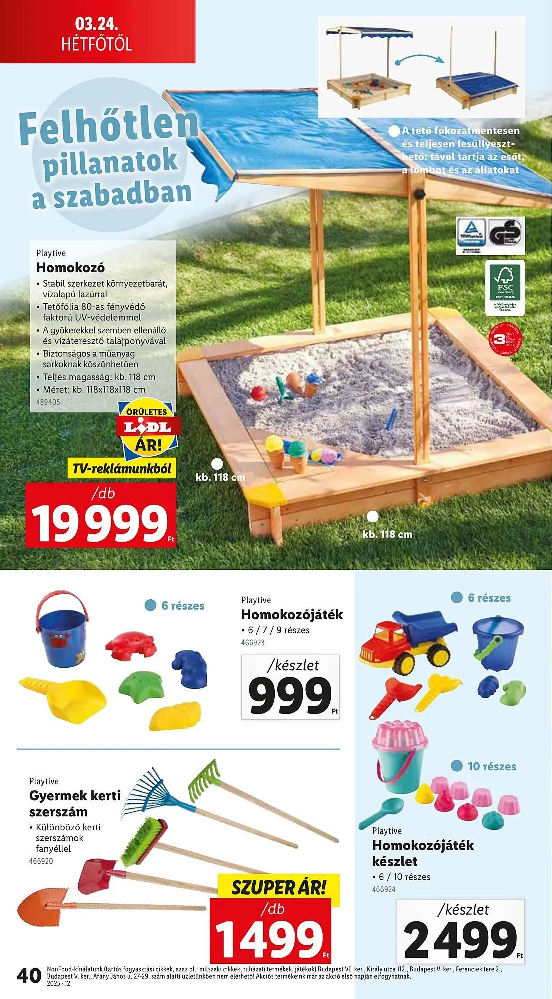 Katalógus Lidl akciós újság március 20.-tól március 26.-ig 2025. - Oldal 40