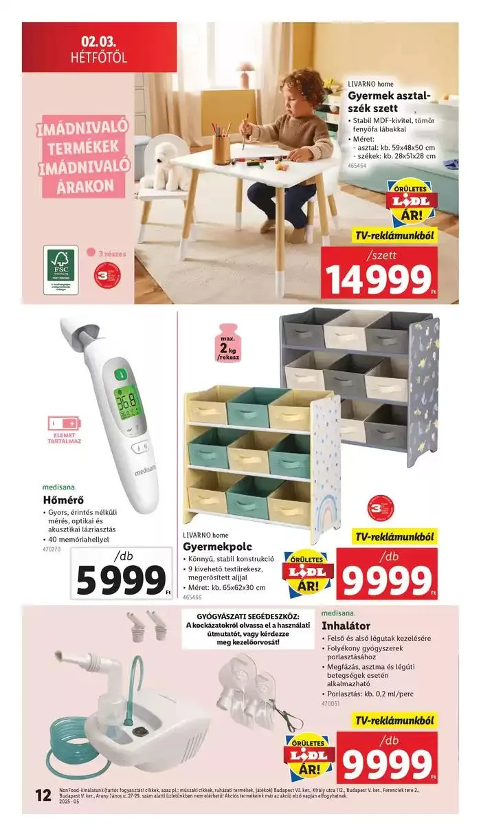 Katalógus Nonfood kínálatunk - 05. hét január 30.-tól február 5.-ig 2025. - Oldal 12