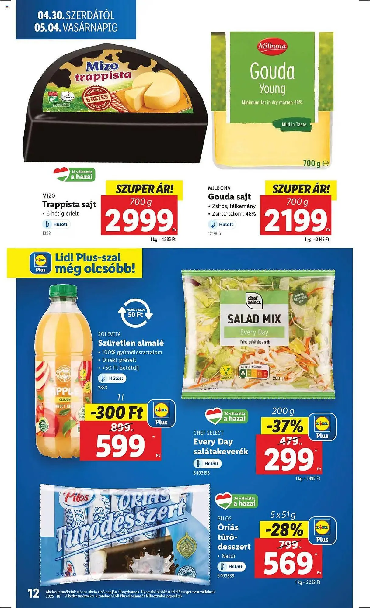 Katalógus Lidl akciós újság április 30.-tól május 7.-ig 2025. - Oldal 12
