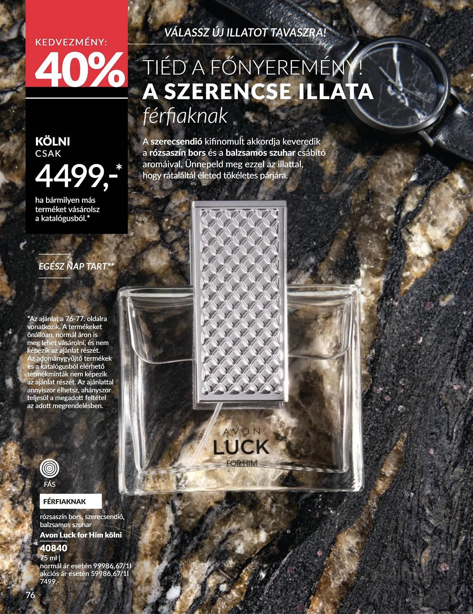 Katalógus AVON akciós újság április 1.-tól április 30.-ig 2025. - Oldal 76