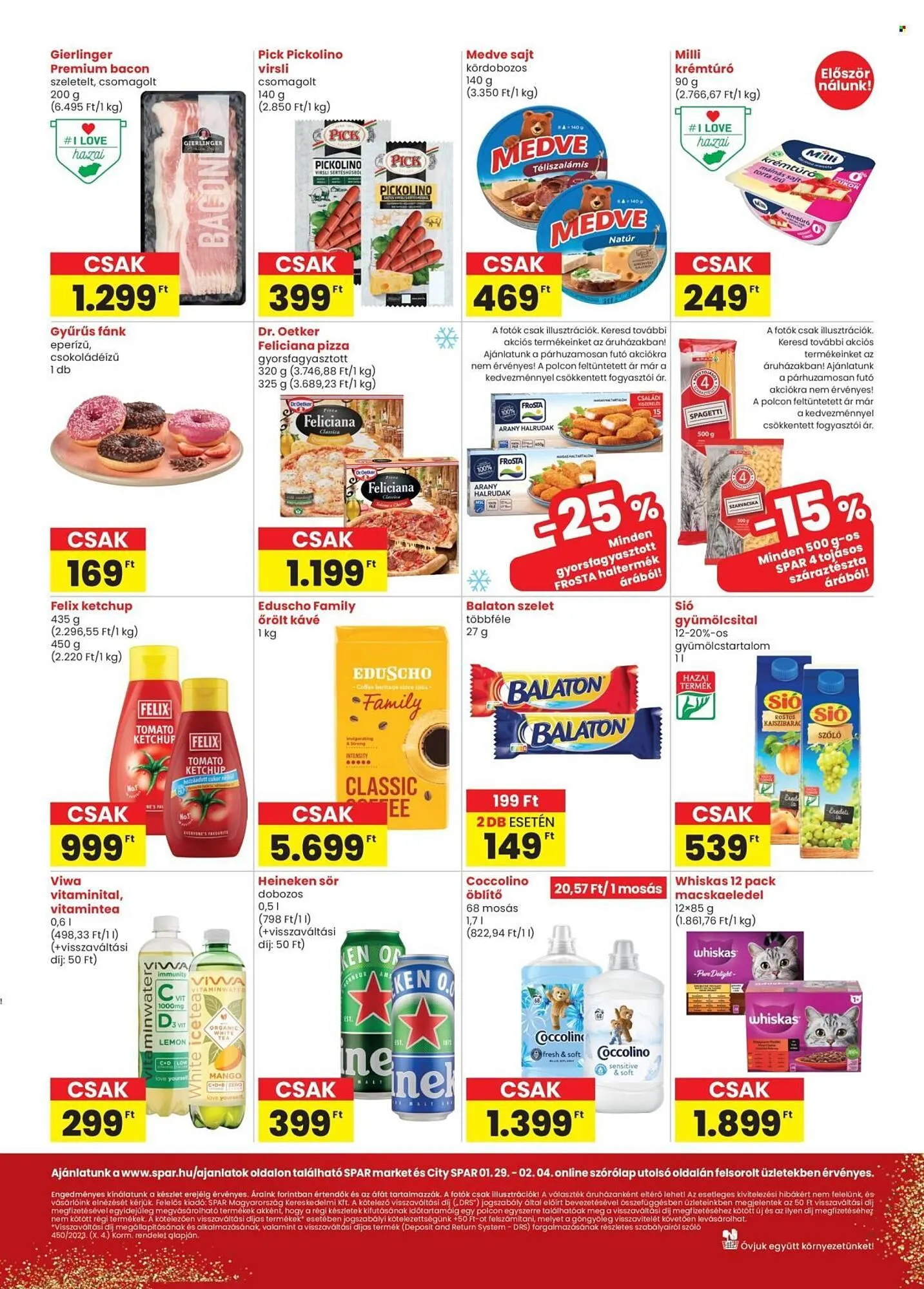 Katalógus Spar akciós újság január 29.-tól február 4.-ig 2026. - Oldal 2