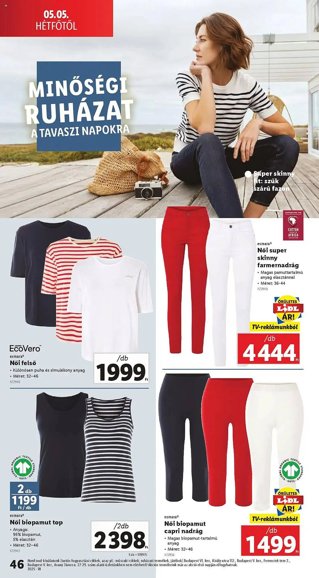 Katalógus Lidl akciós újság április 30.-tól május 7.-ig 2025. - Oldal 46