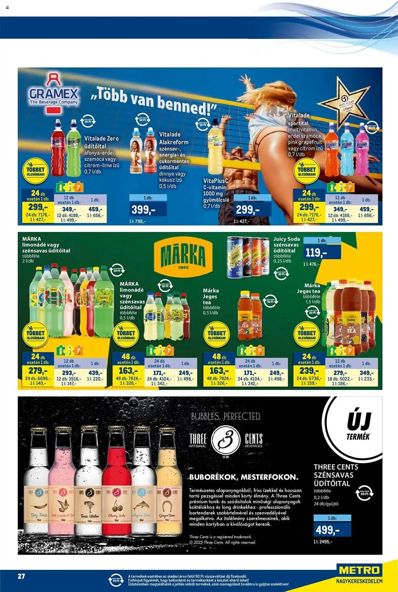 Katalógus Metro akciós újság augusztus 1.-tól augusztus 14.-ig 2025. - Oldal 27