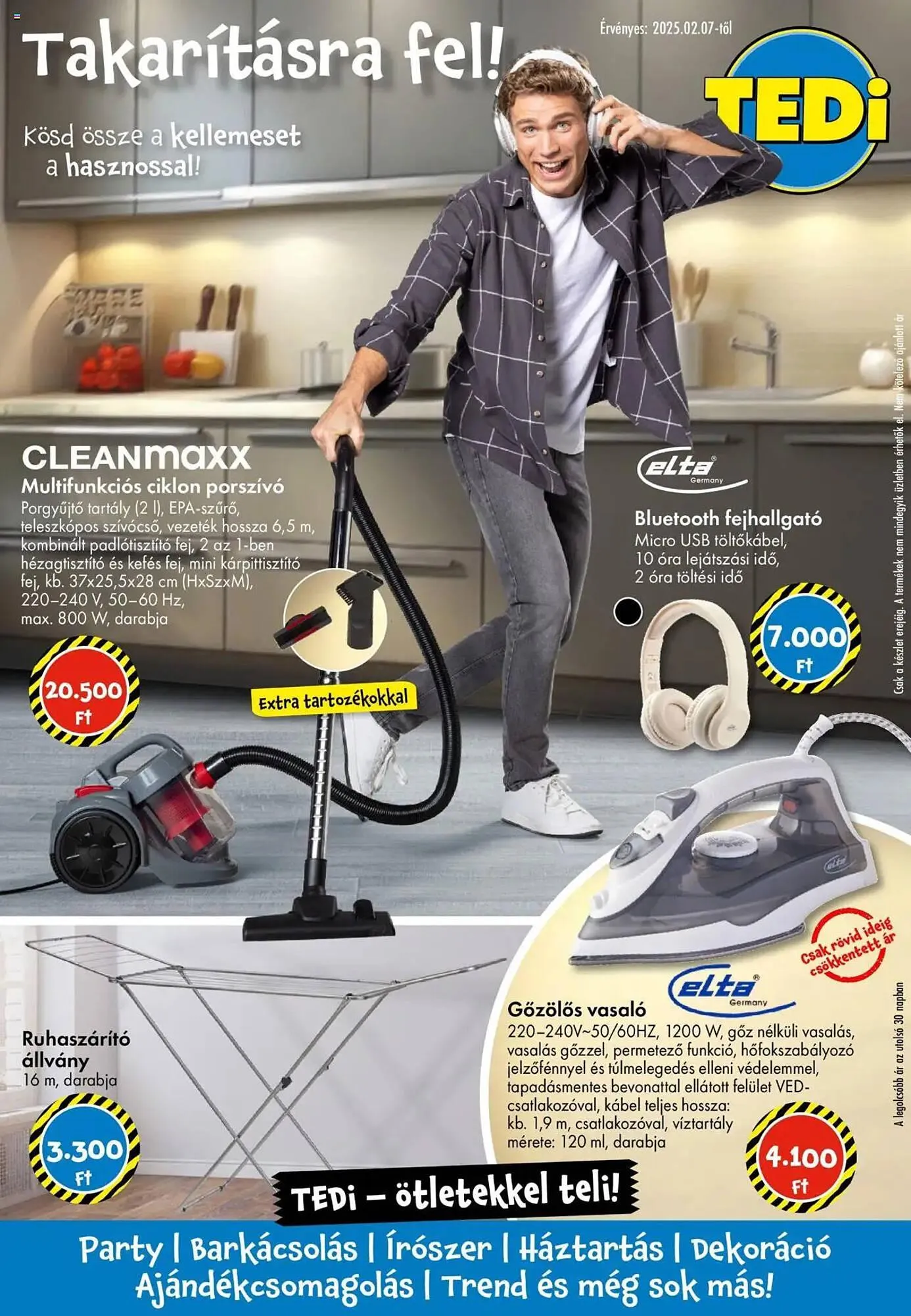 Tedi akciós újság - 1