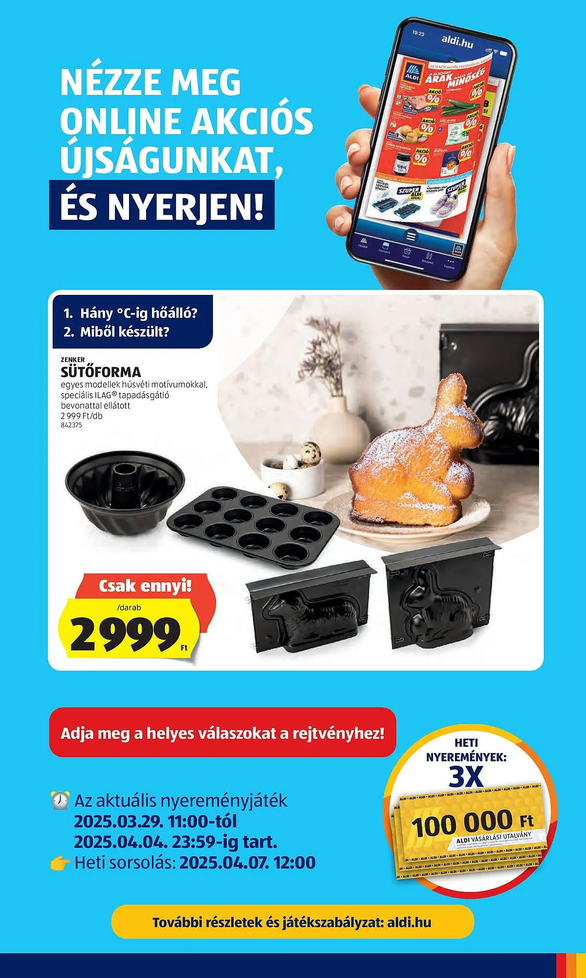 Katalógus ALDI akciós újság április 3.-tól április 9.-ig 2025. - Oldal 9