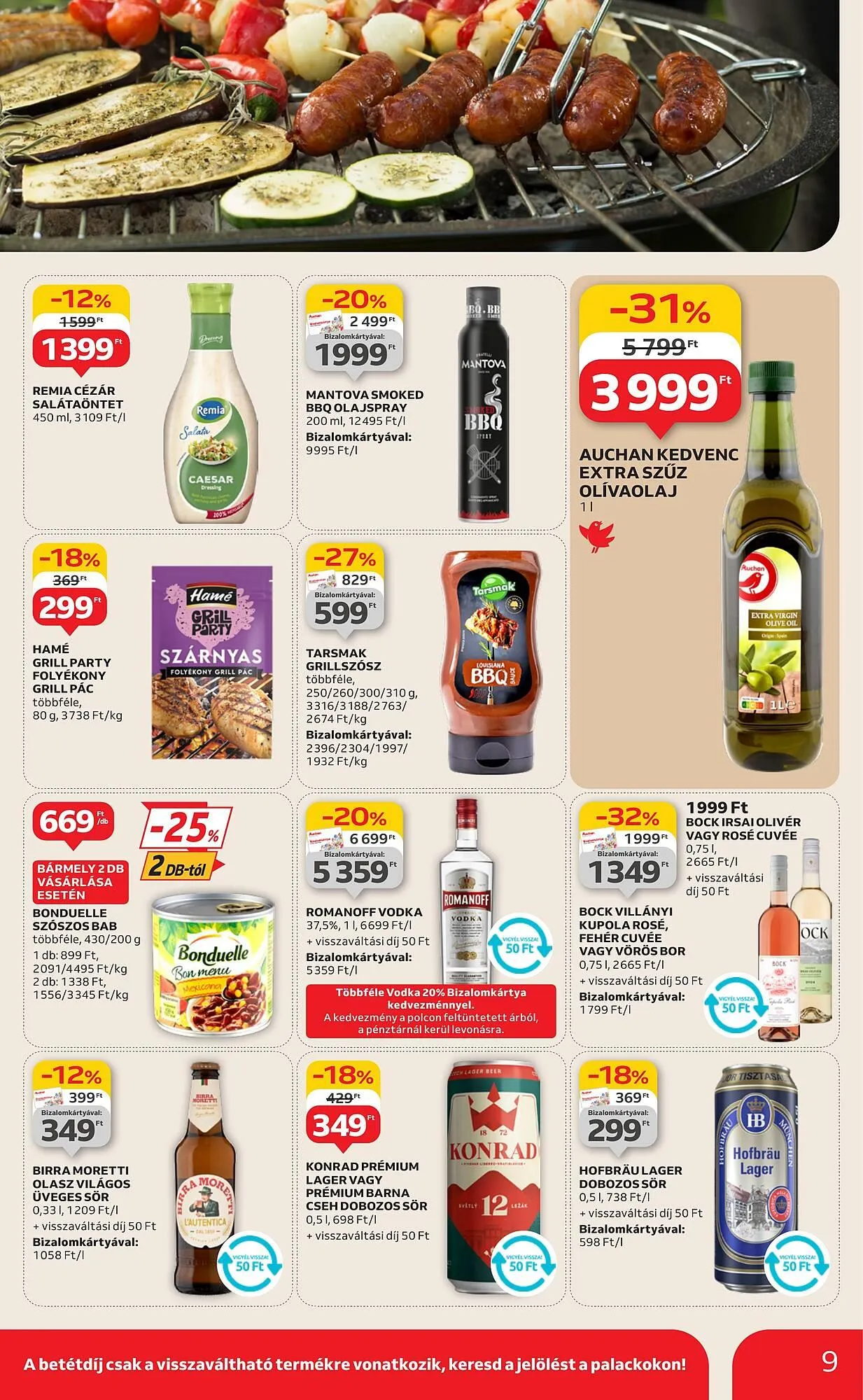 Katalógus Auchan akciós újság június 26.-tól július 2.-ig 2025. - Oldal 9