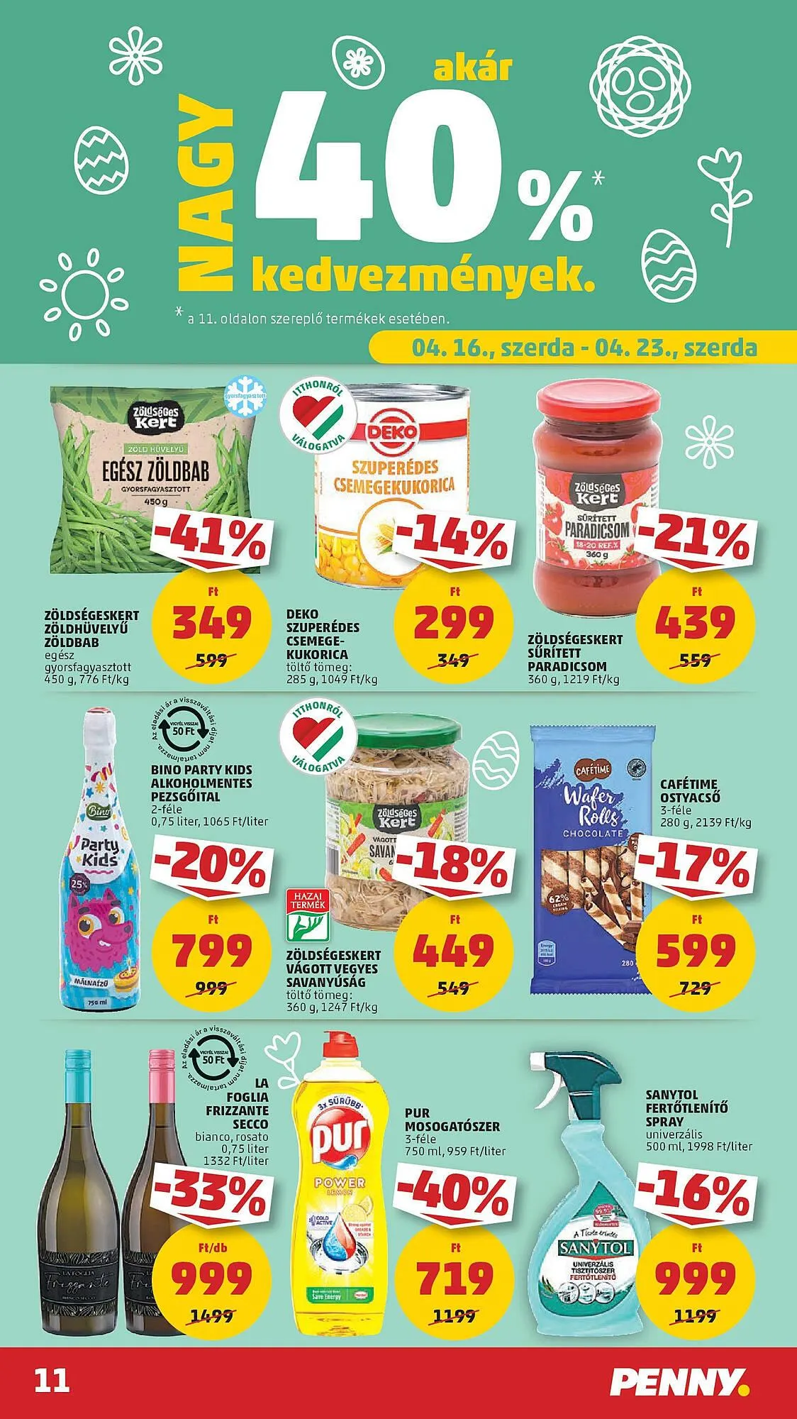 Katalógus PENNY akciós újság április 16.-tól április 23.-ig 2025. - Oldal 11