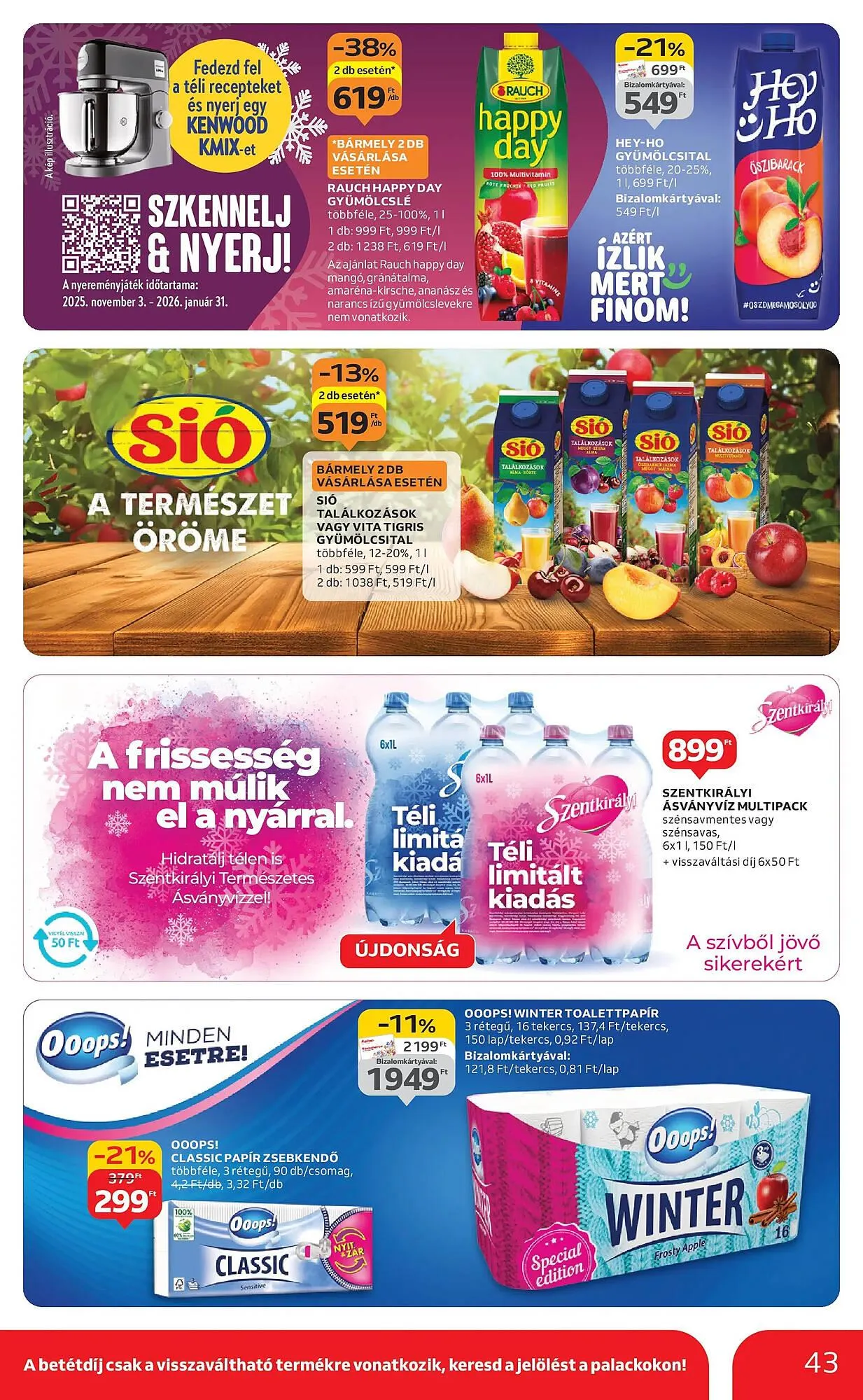 Katalógus Auchan akciós újság december 18.-tól december 24.-ig 2025. - Oldal 43