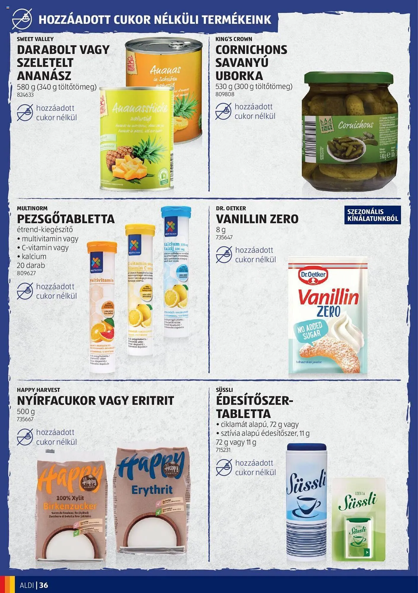 Katalógus ALDI akciós újság augusztus 7.-tól február 10.-ig 2025. - Oldal 36
