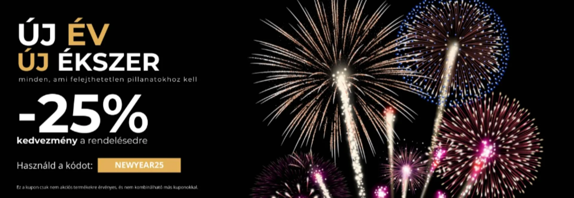 Katalógus Ékszer Eshop akciós újság december 31.-tól január 12.-ig 2025. - Oldal 1