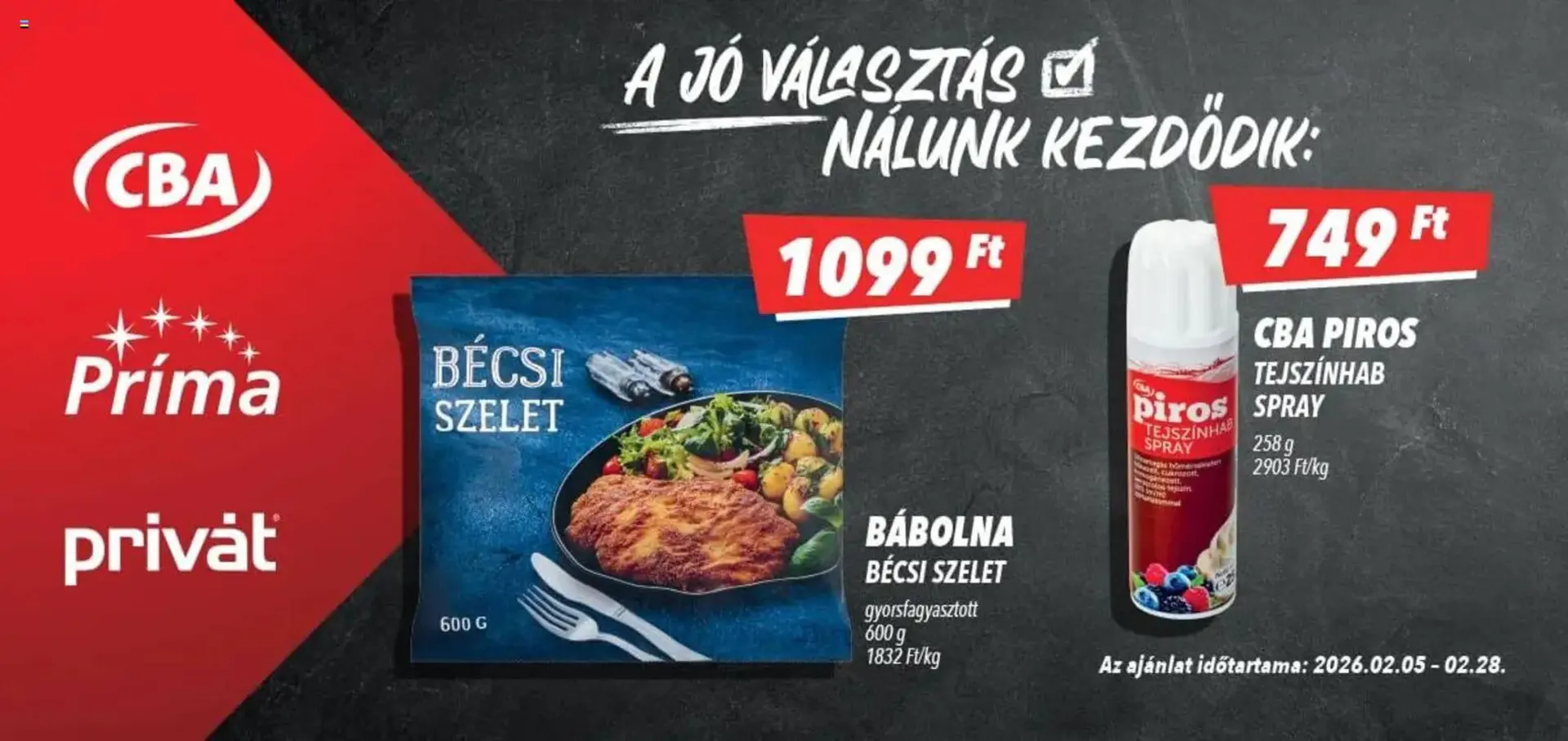 Katalógus Príma akciós újság február 5.-tól február 28.-ig 2026. - Oldal 3