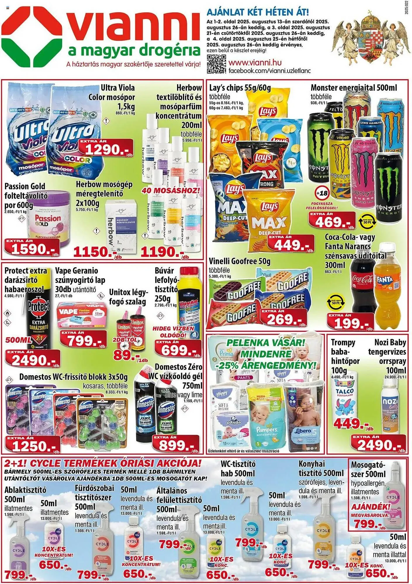 Vianni Drogéria akciós újság - 1