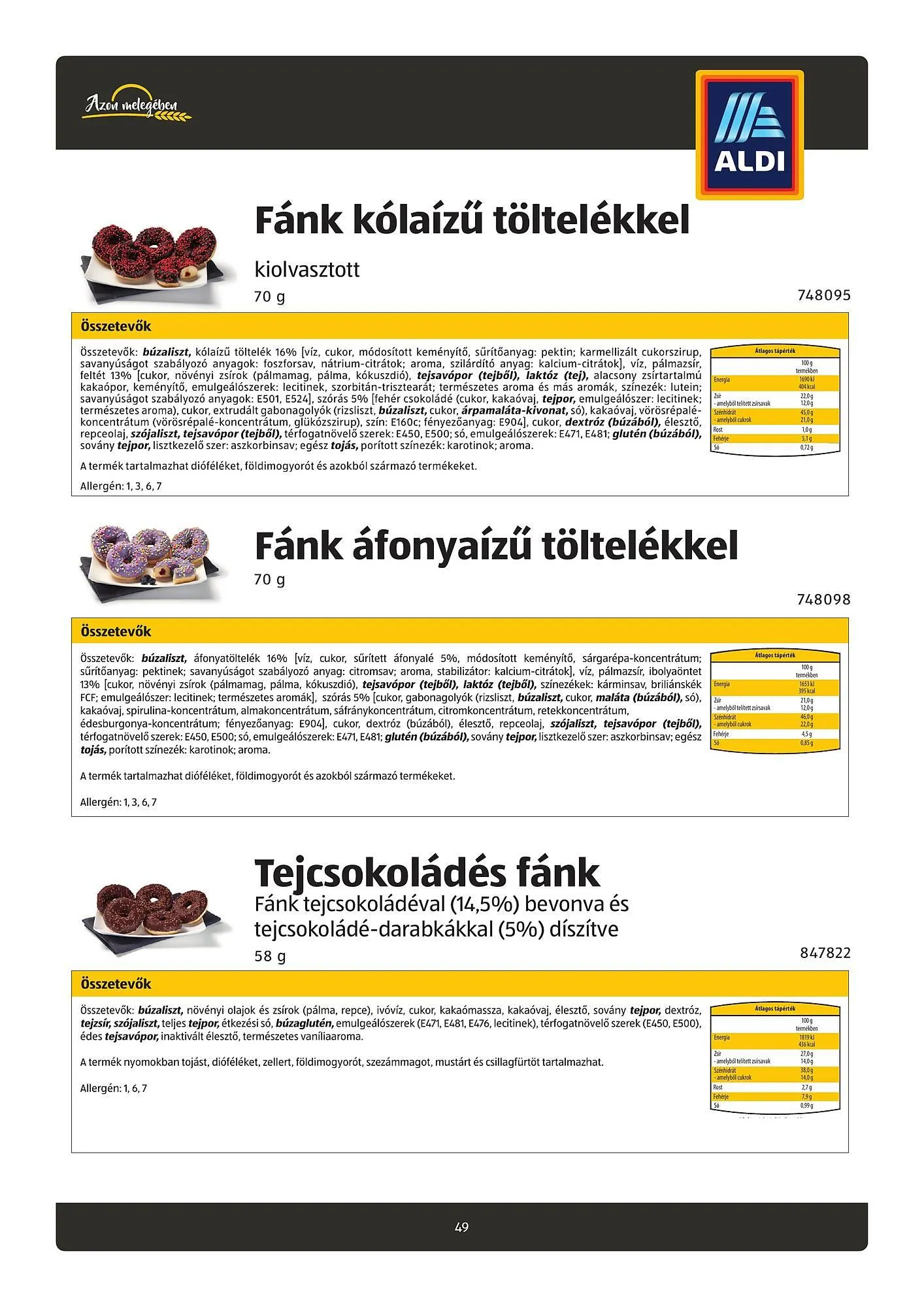 Katalógus ALDI akciós újság május 31.-tól július 4.-ig 2025. - Oldal 49