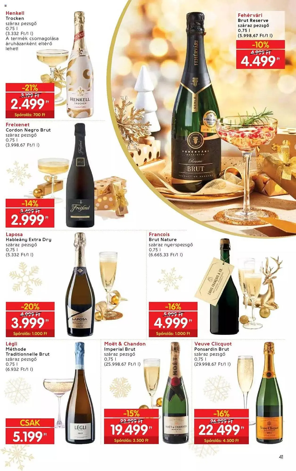 Katalógus Interspar akciós újság november 22.-tól december 24.-ig 2023. - Oldal 41