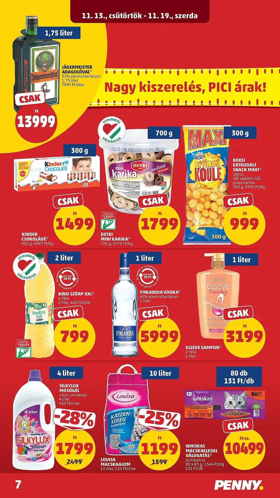 Katalógus PENNY akciós újság november 13.-tól november 19.-ig 2025. - Oldal 7