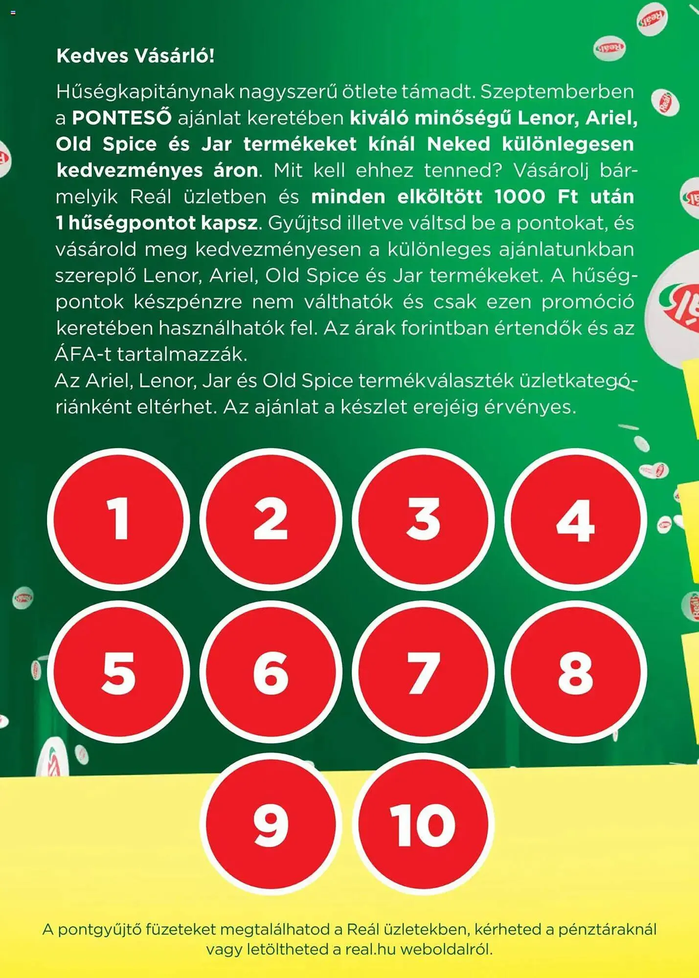 Real akciós újság - 1