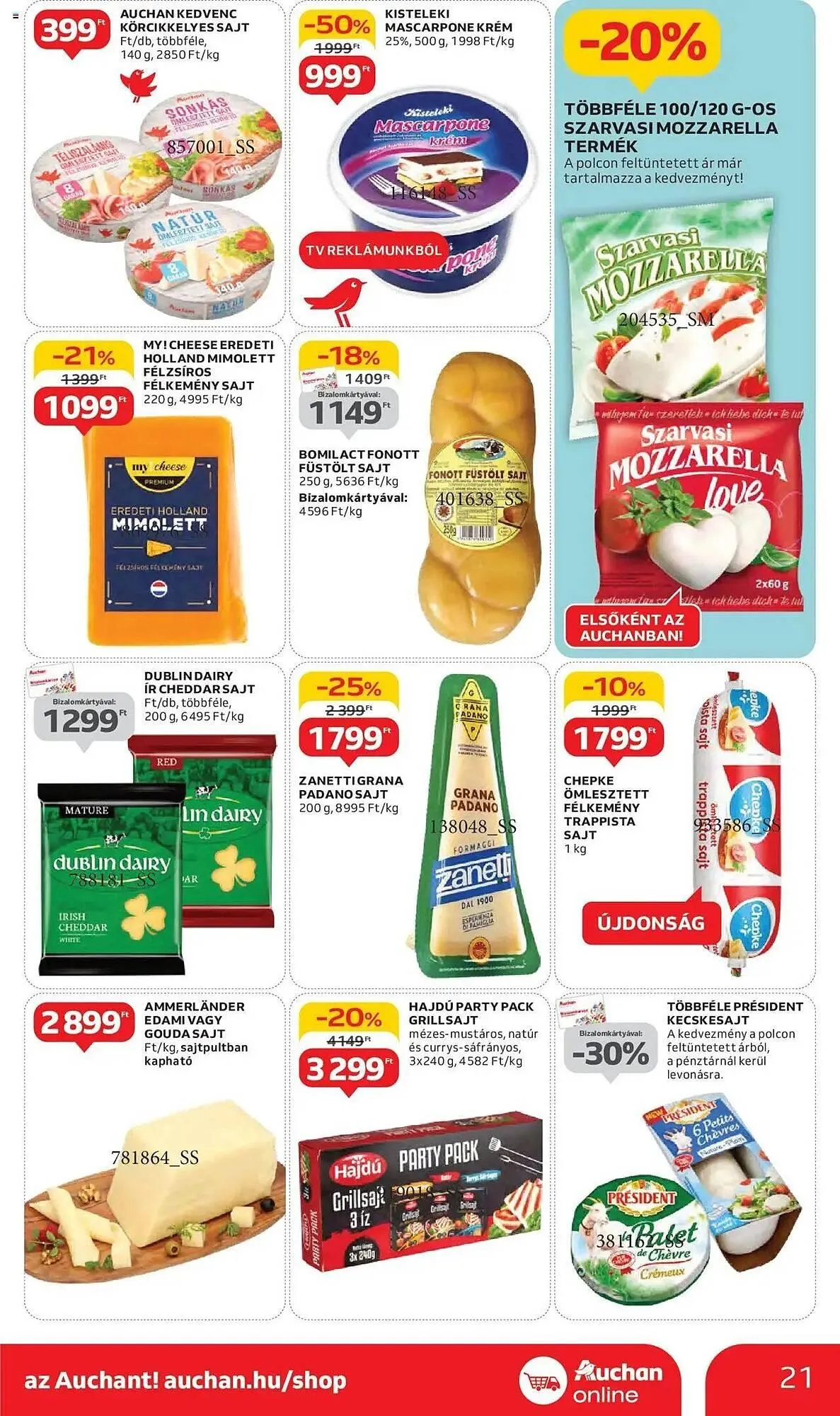 Katalógus Auchan akciós újság április 10.-tól április 16.-ig 2025. - Oldal 21