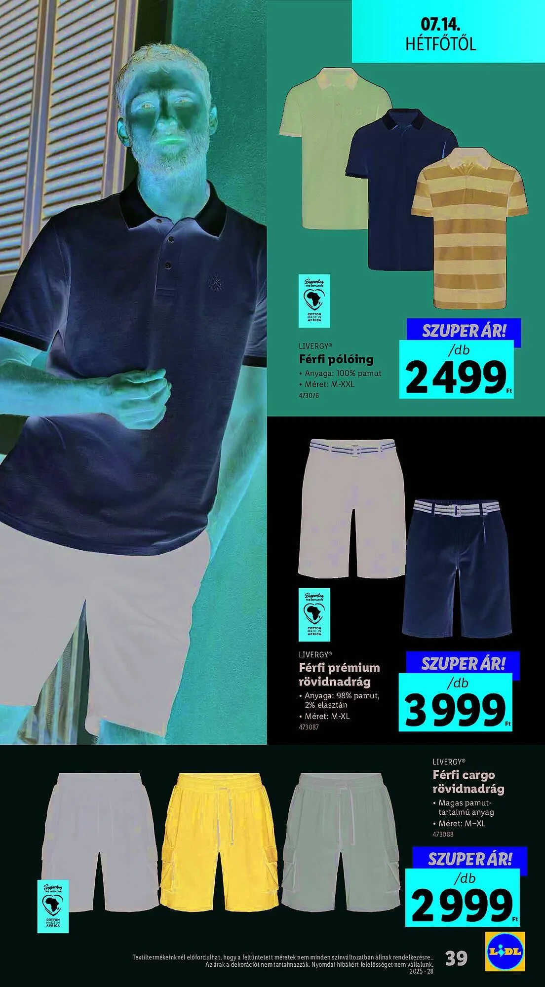 Katalógus Lidl akciós újság július 10.-tól július 16.-ig 2025. - Oldal 39