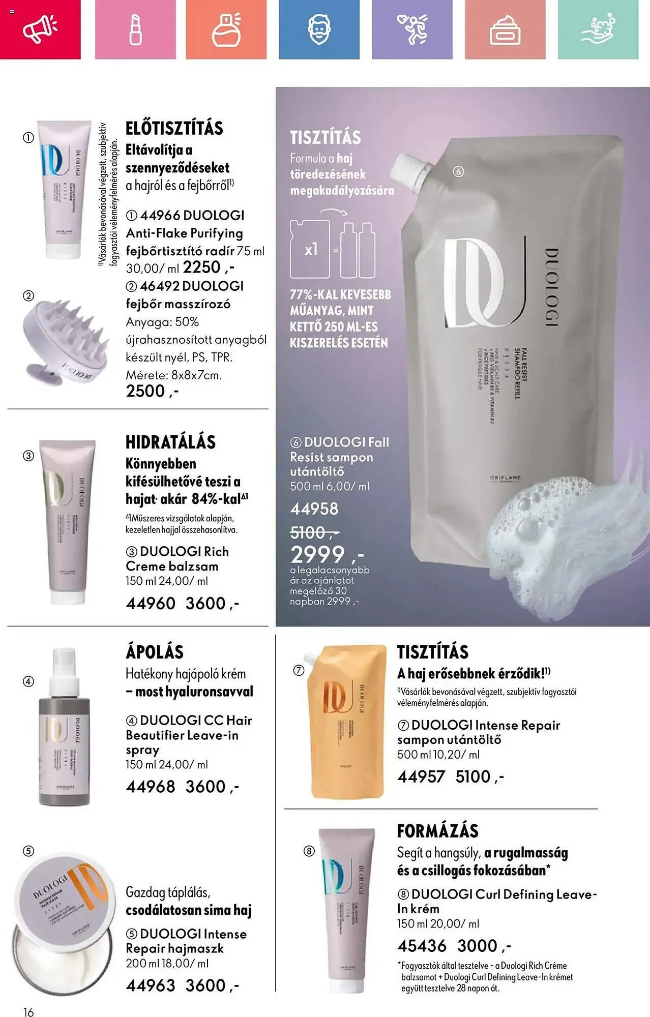 Katalógus Oriflame akciós újság július 27.-tól augusztus 16.-ig 2025. - Oldal 16