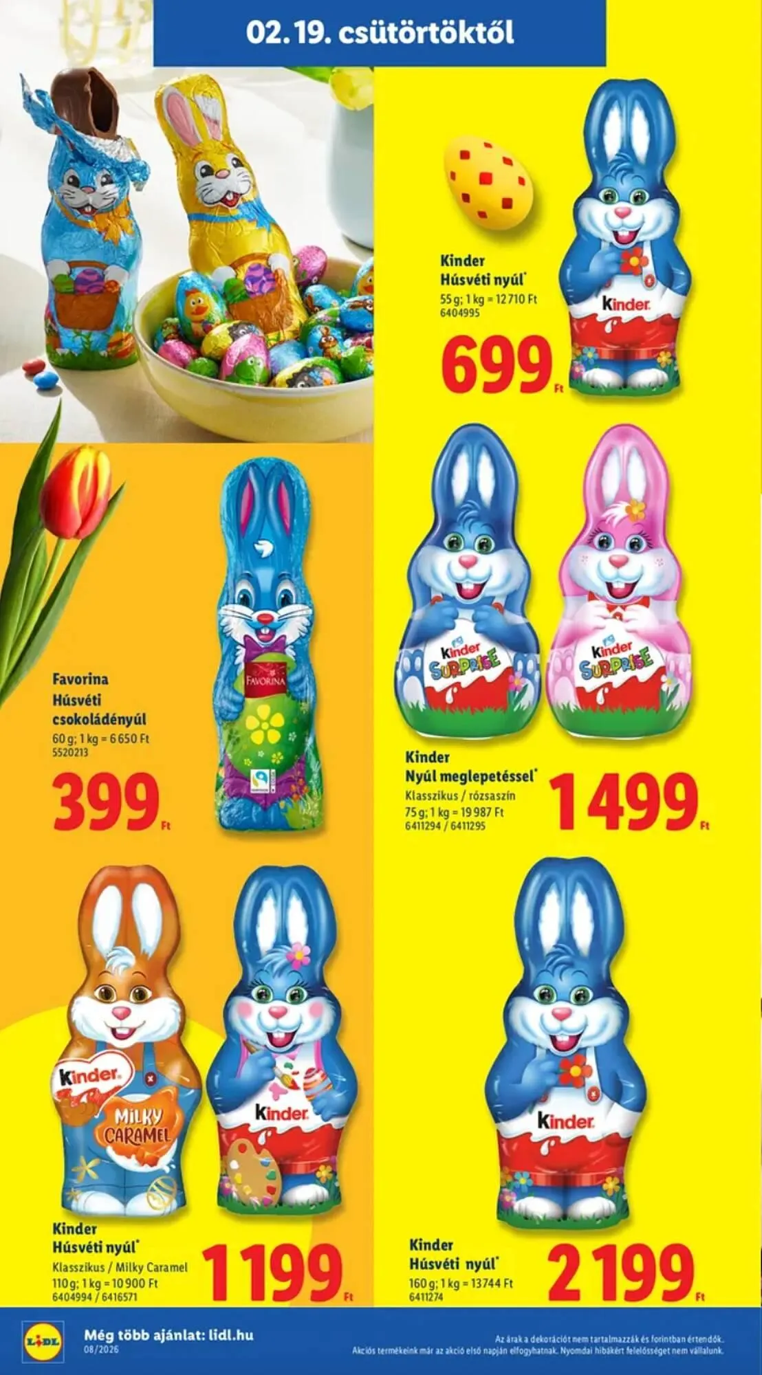Katalógus Lidl akciós újság február 19.-tól április 5.-ig 2026. - Oldal 8