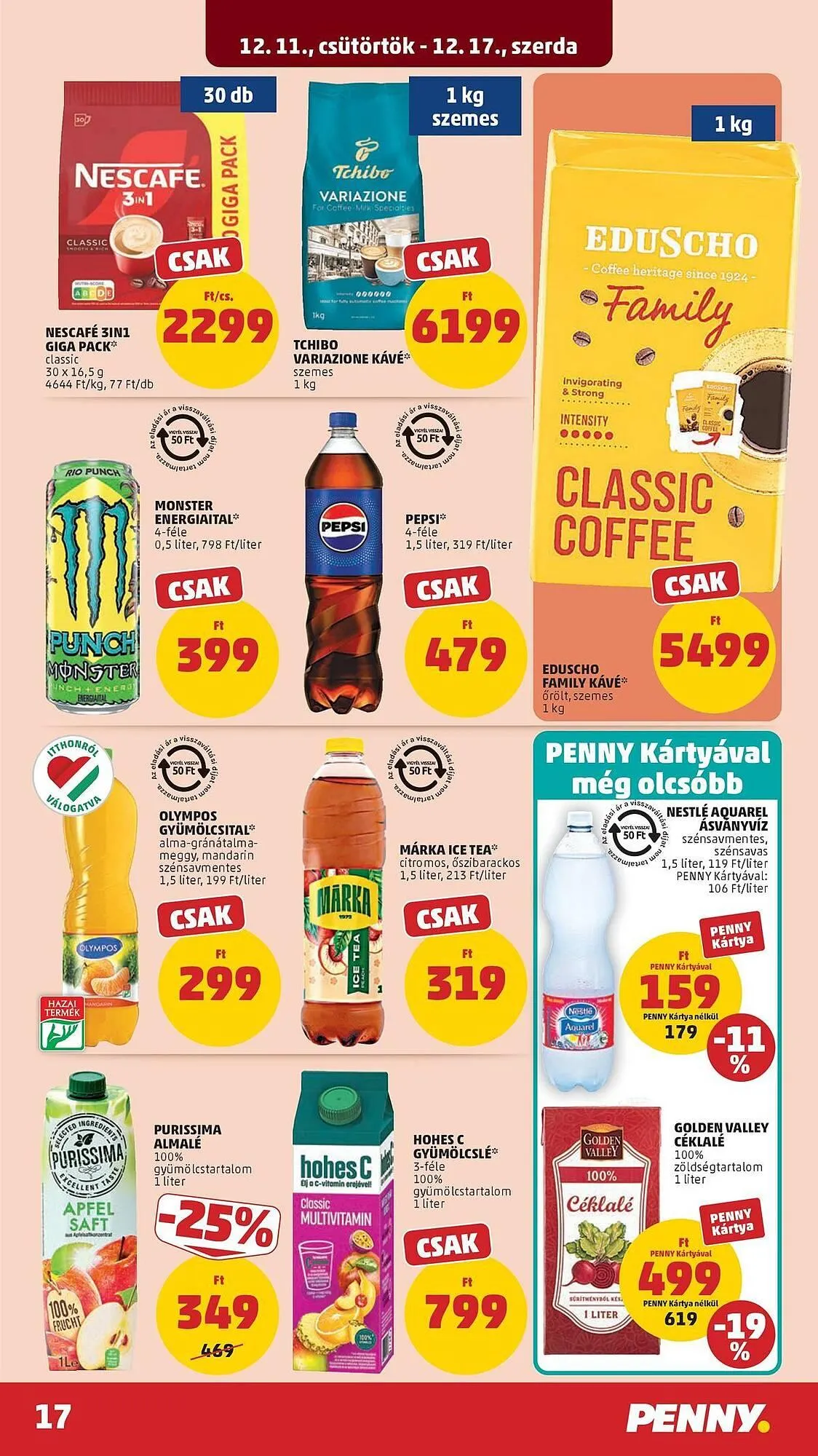 Katalógus PENNY akciós újság december 11.-tól december 17.-ig 2025. - Oldal 21