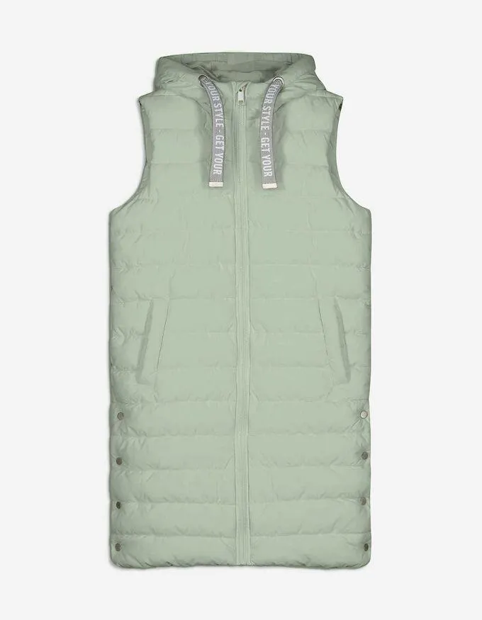 Hosszú mellény - Kapucni