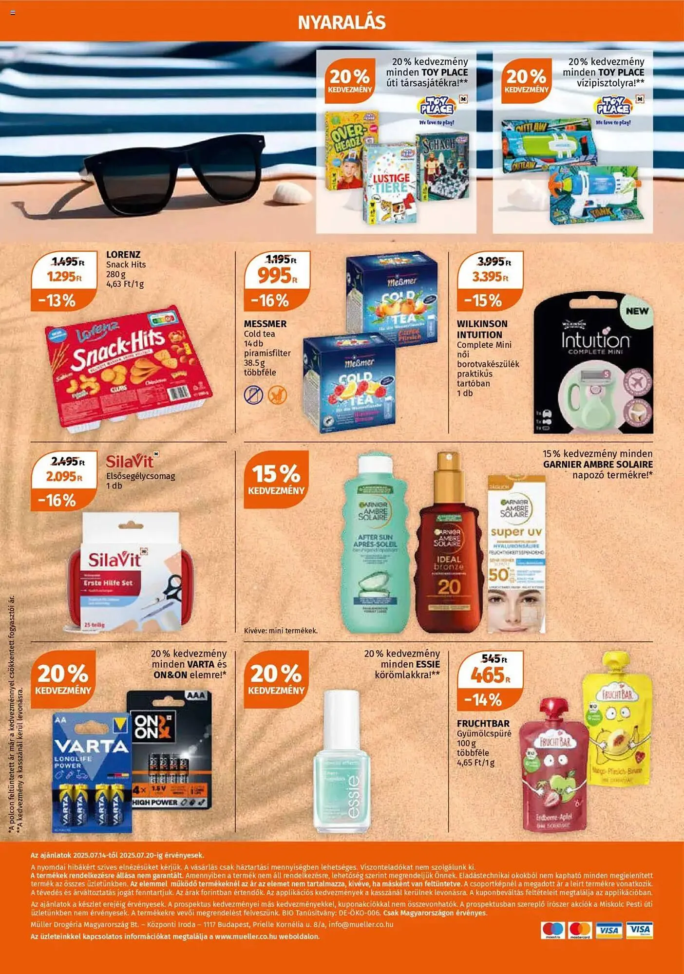 Katalógus Müller akciós újság július 14.-tól július 20.-ig 2025. - Oldal 22