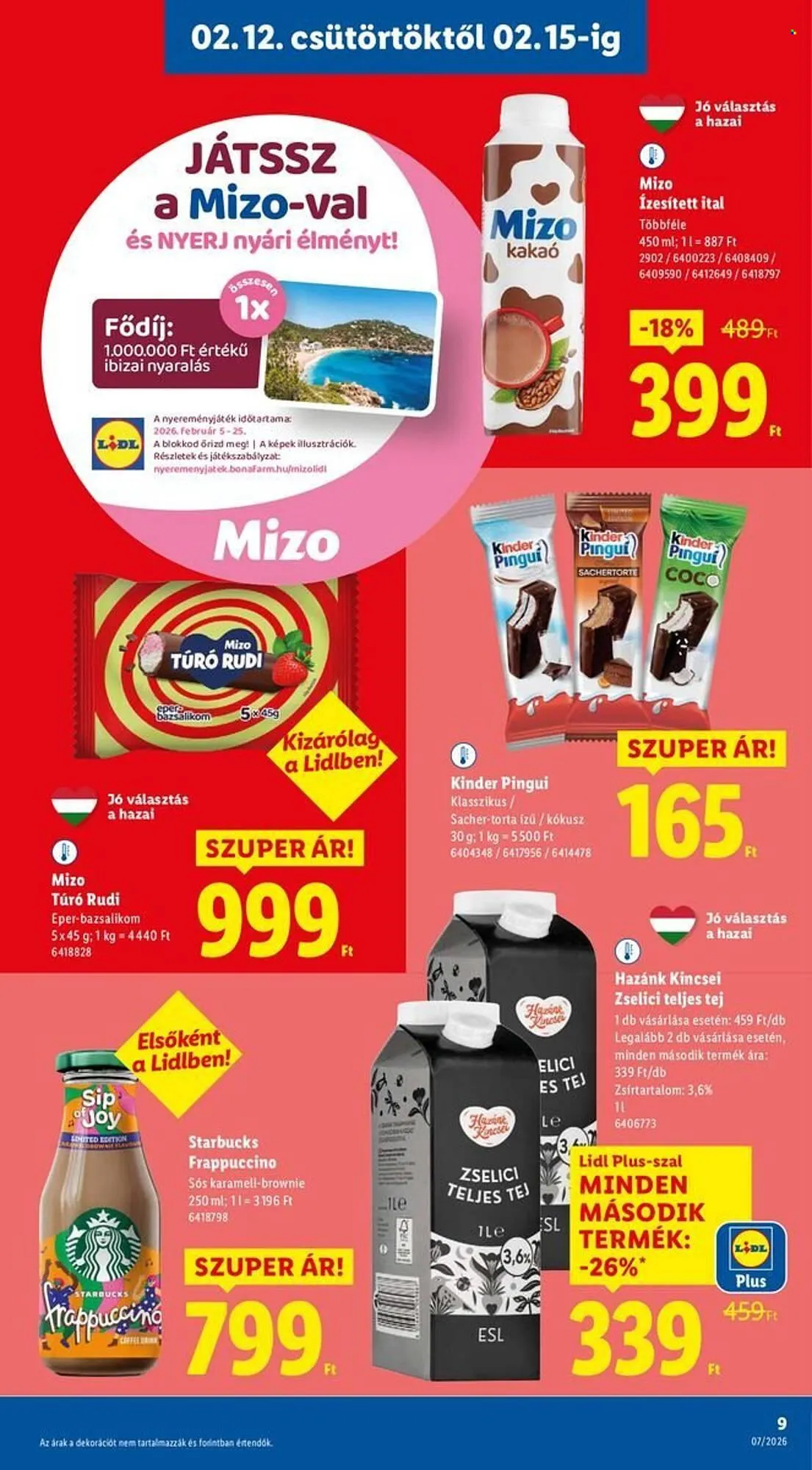 Katalógus Lidl akciós újság február 12.-tól február 18.-ig 2026. - Oldal 9