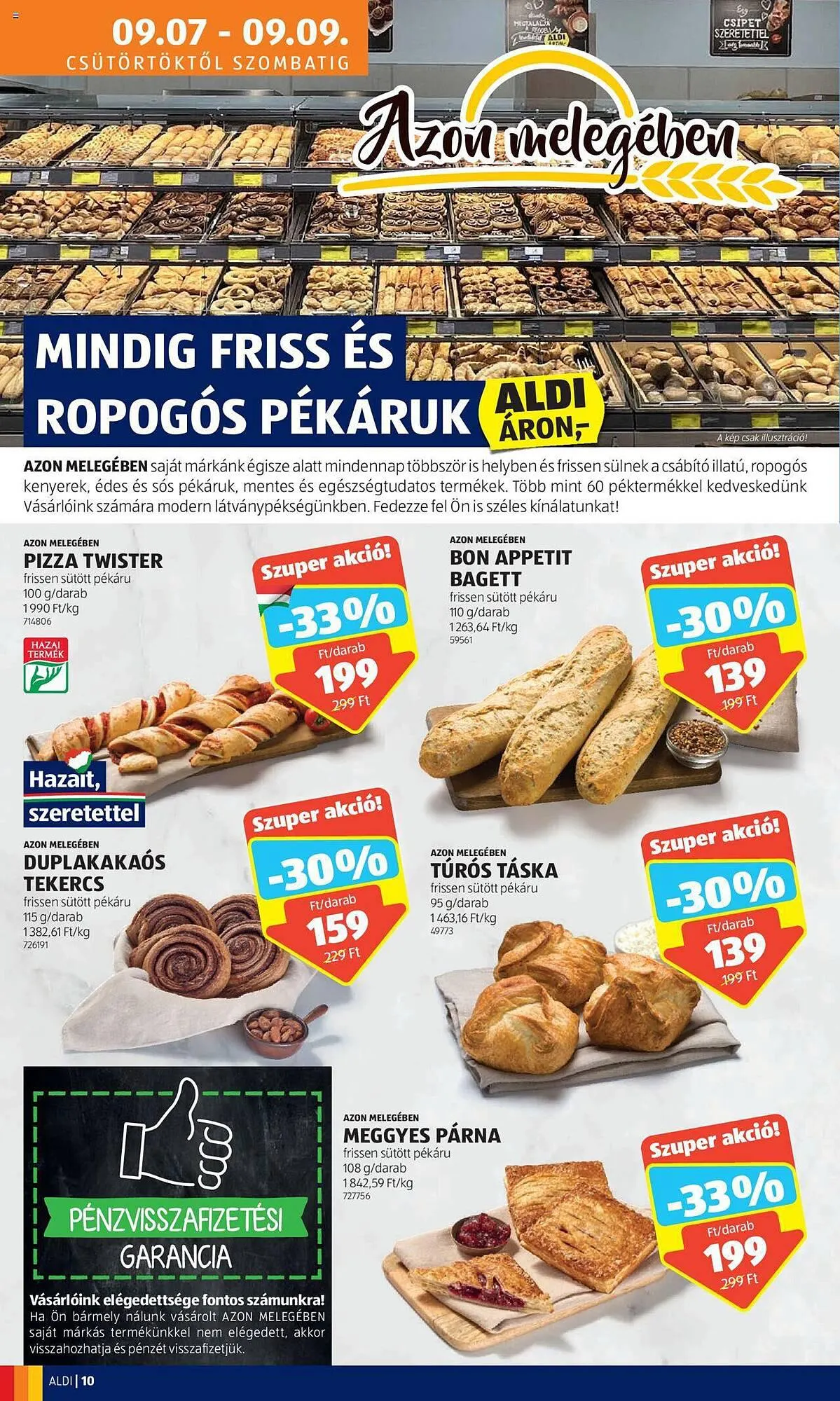 Katalógus ALDI akciós újság szeptember 7.-tól szeptember 13.-ig 2023. - Oldal 10