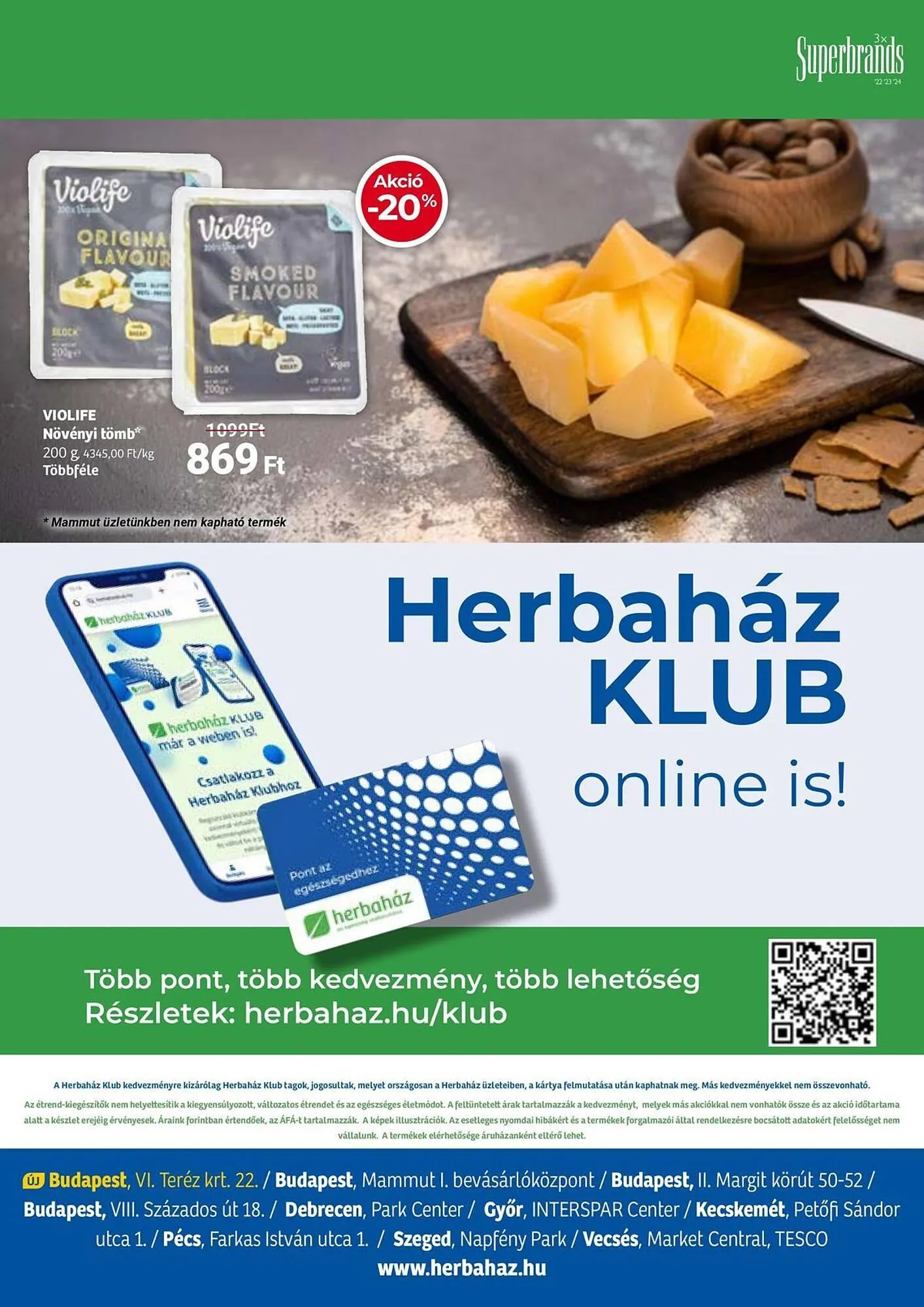 Katalógus Herbaház akciós újság október 6.-tól november 2.-ig 2025. - Oldal 24