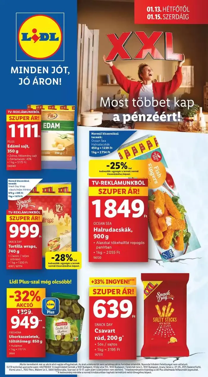 Katalógus Akciós újság – 02. hét január 9.-tól január 15.-ig 2025. - Oldal 60