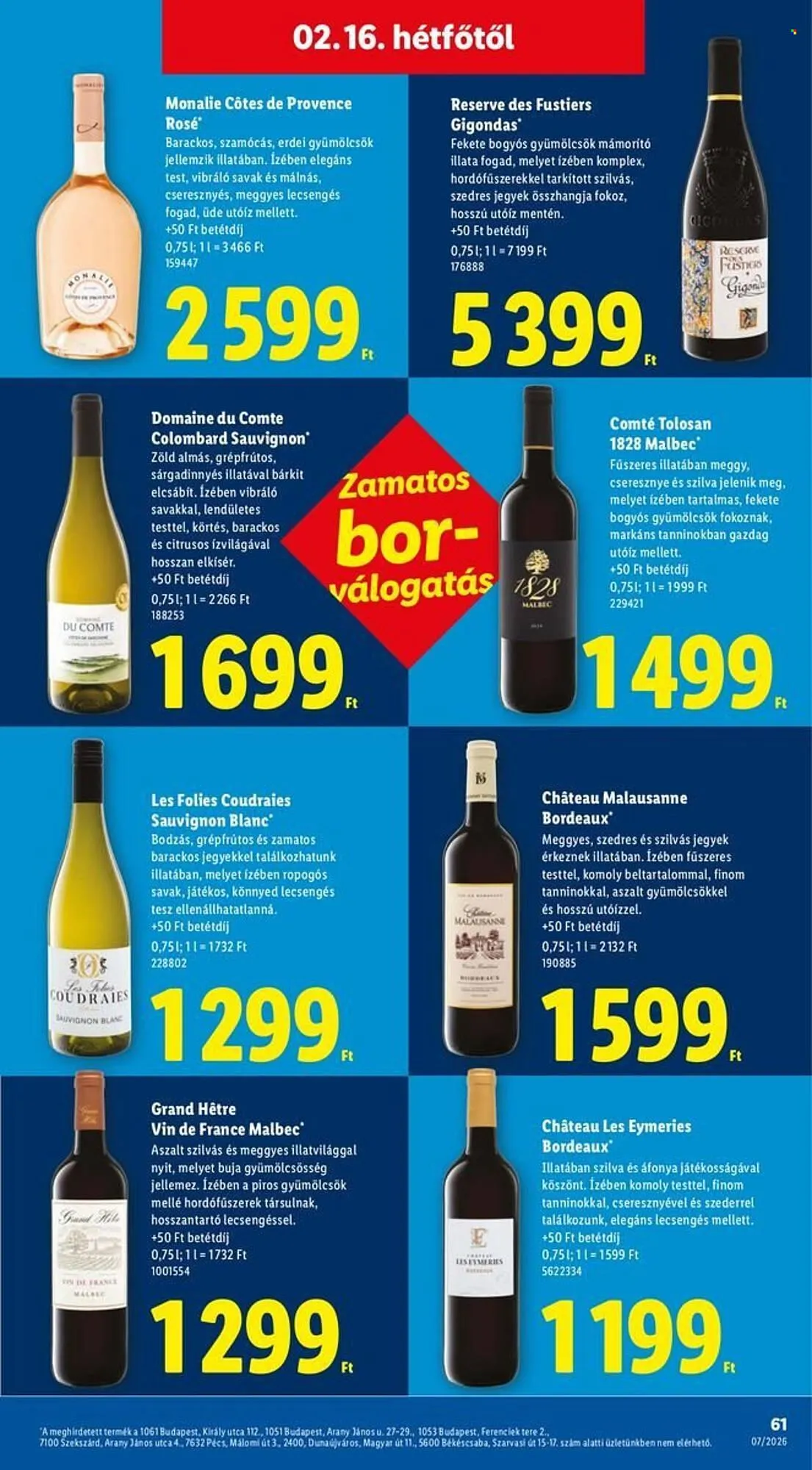 Katalógus Lidl akciós újság február 12.-tól február 18.-ig 2026. - Oldal 61