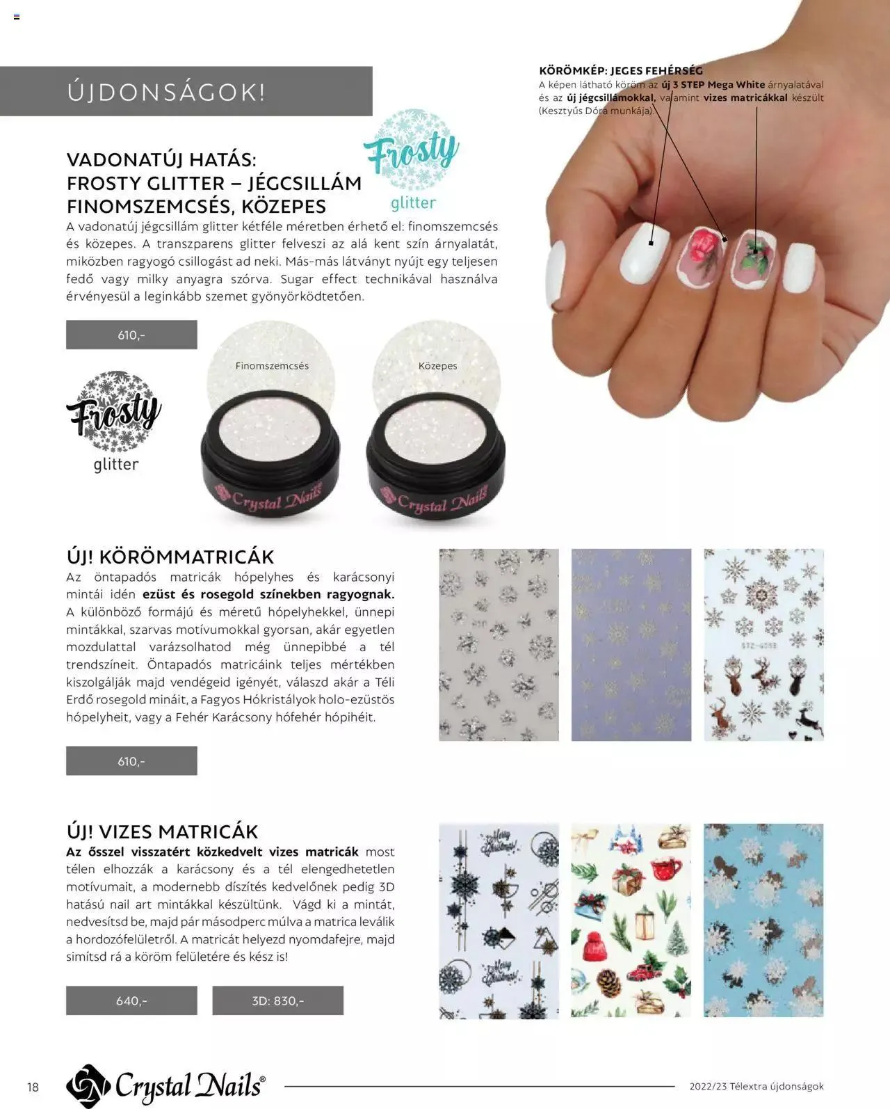 Katalógus Crystal Nails - Akciós újság november 7.-tól december 31.-ig 2023. - Oldal 18