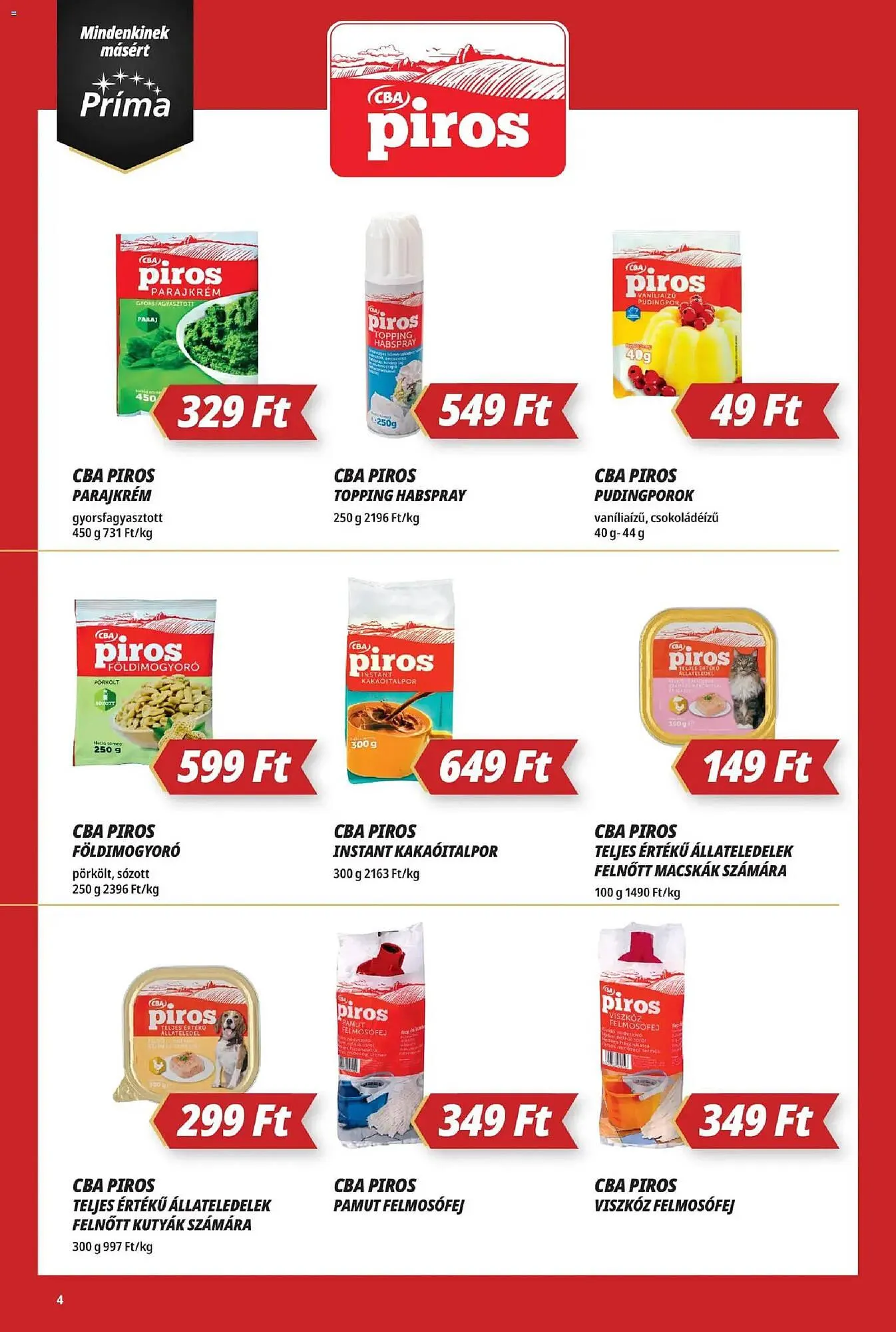 Katalógus Príma akciós újság március 19.-tól március 25.-ig 2026. - Oldal 4