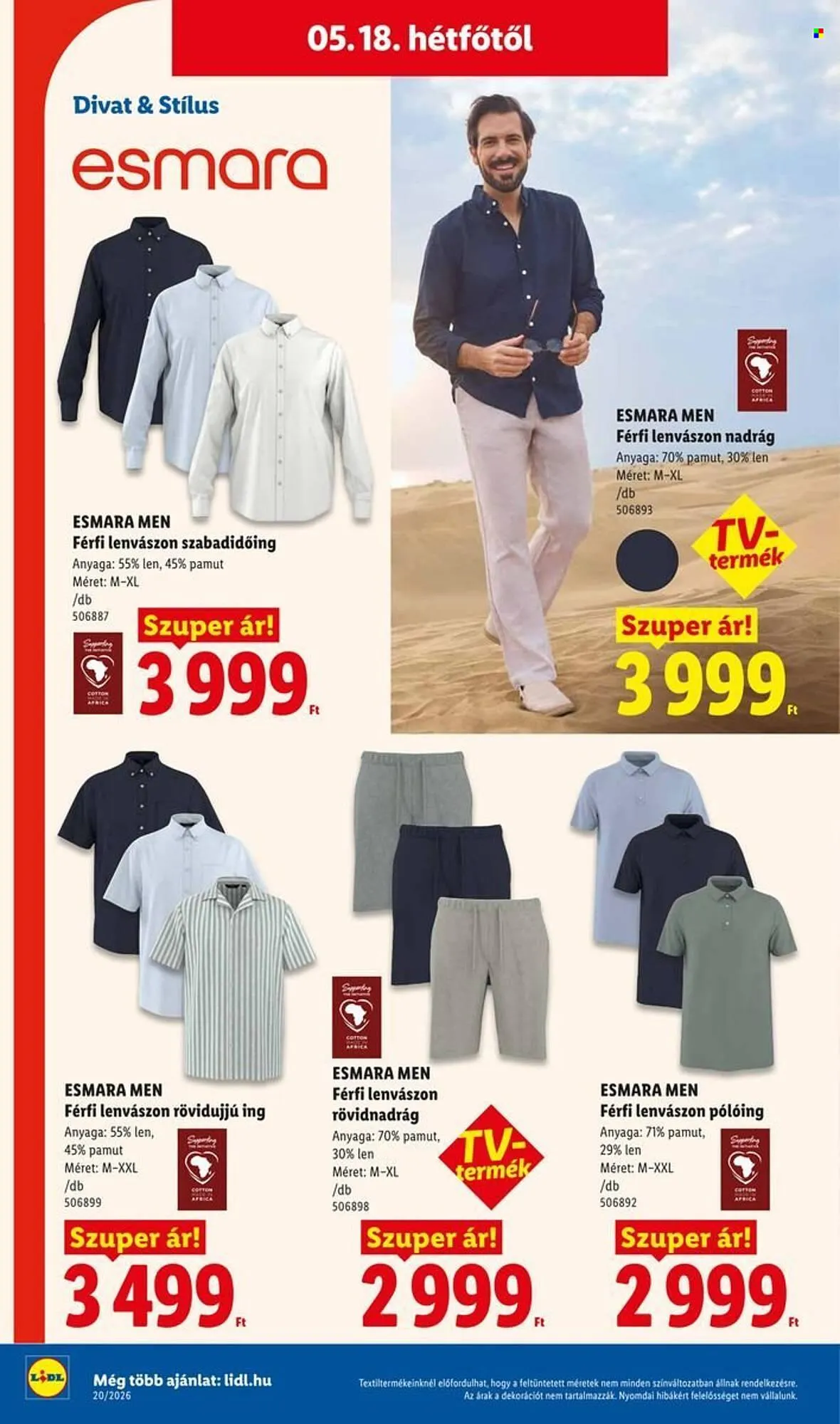 Katalógus Lidl akciós újság május 14.-tól május 20.-ig 2026. - Oldal 20