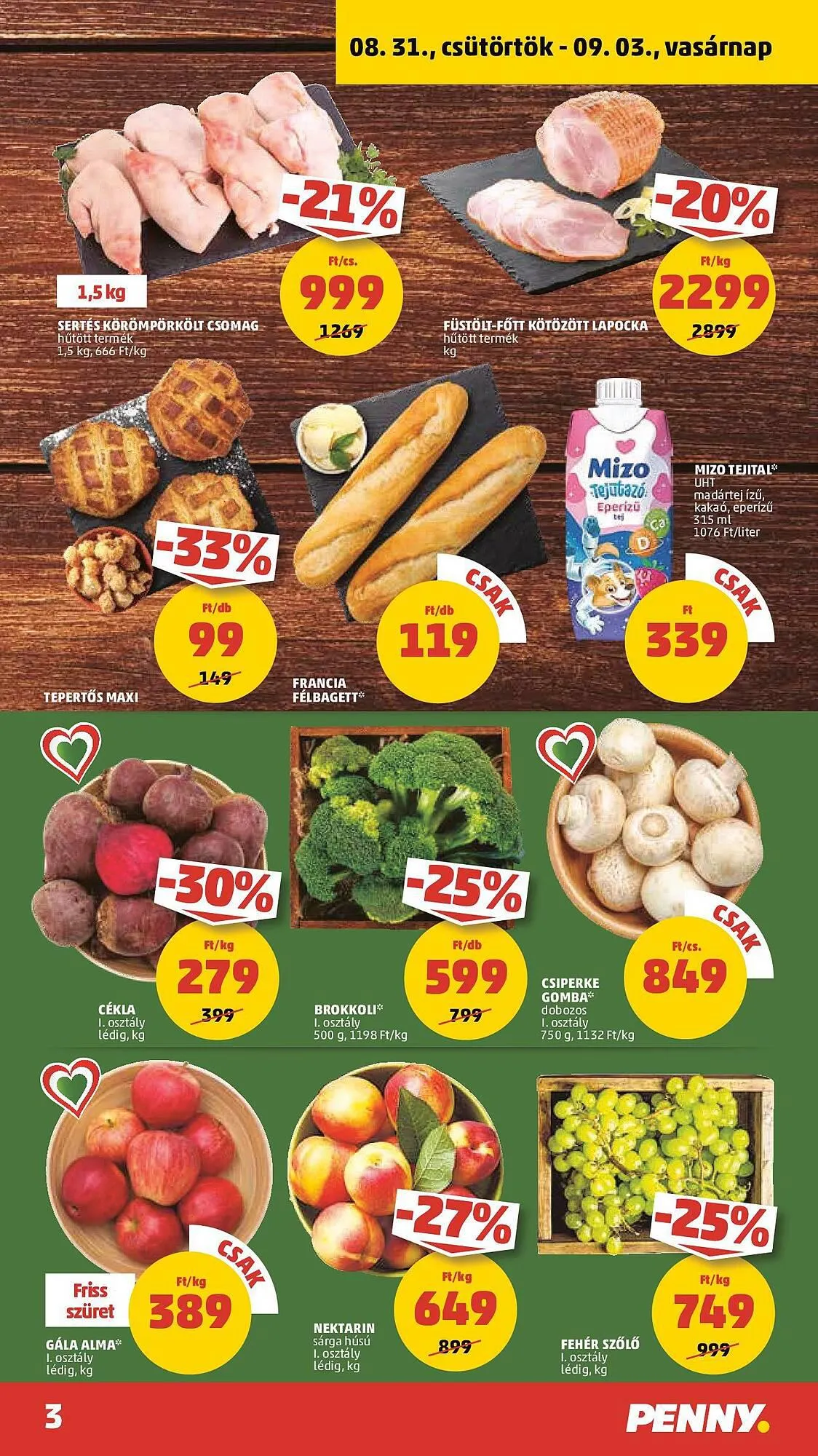 Katalógus PENNY akciós újság augusztus 31.-tól szeptember 6.-ig 2023. - Oldal 3