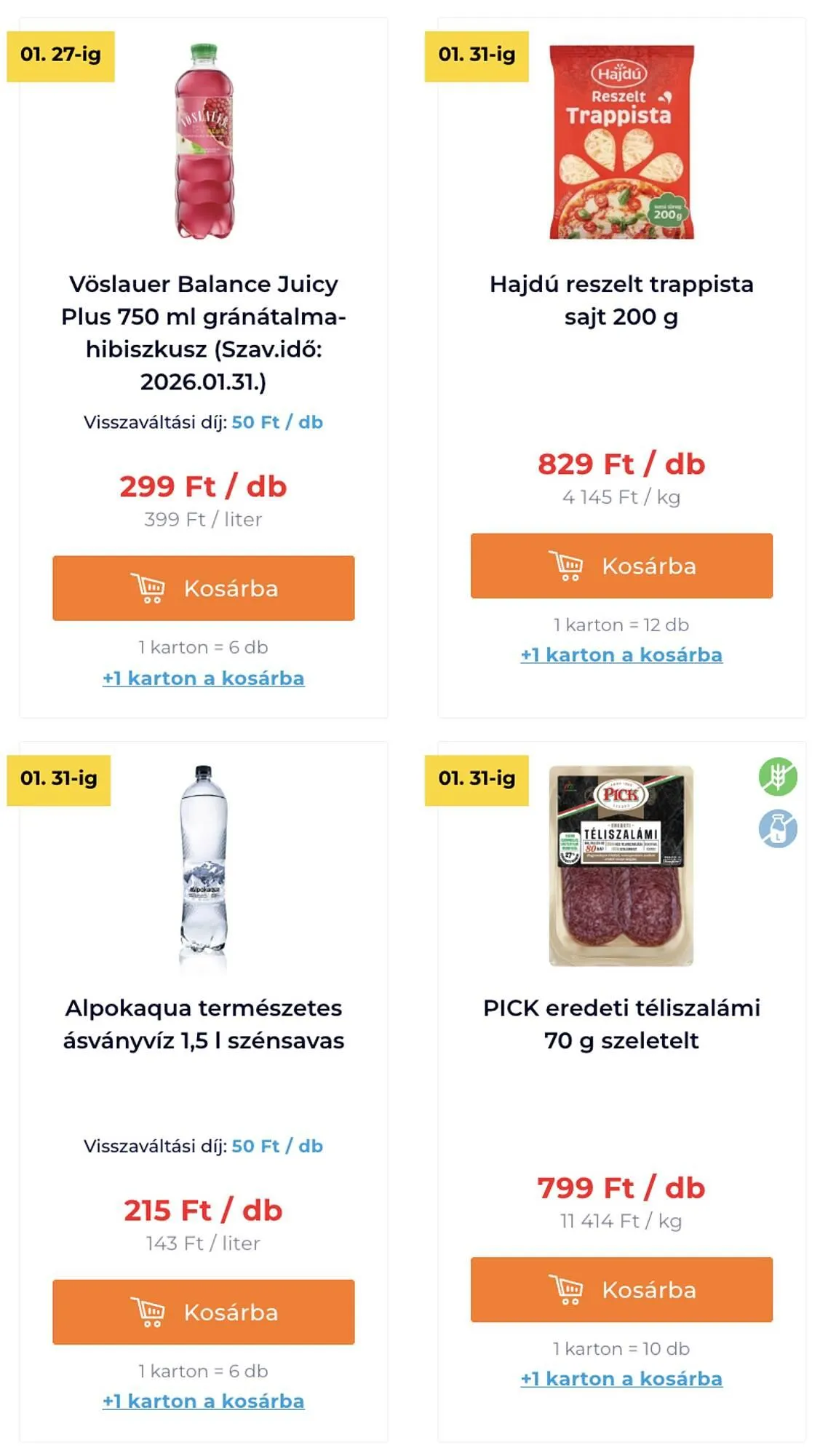 Katalógus GRoby akciós újság január 12.-tól február 1.-ig 2026. - Oldal 5