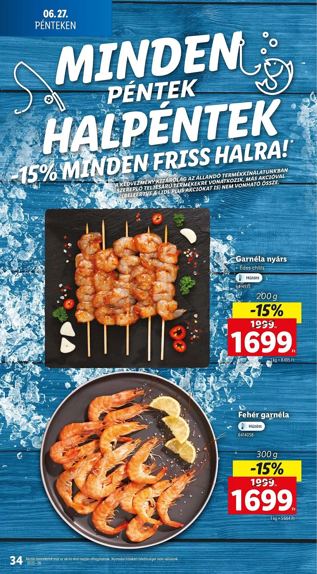 Katalógus Lidl akciós újság június 26.-tól július 2.-ig 2025. - Oldal 34