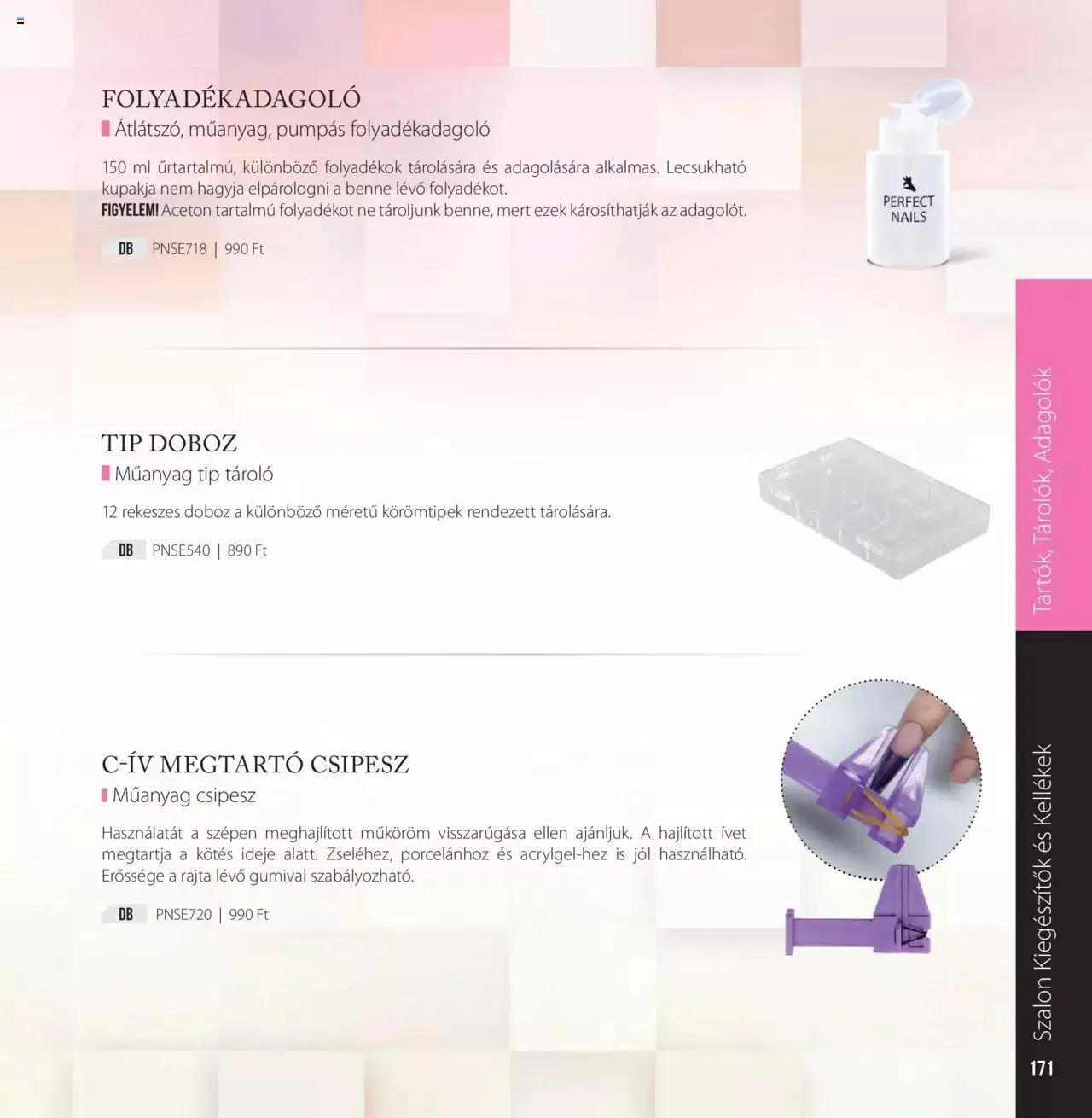 Katalógus Perfect Nails - Akciós újság június 7.-tól december 31.-ig 2023. - Oldal 171