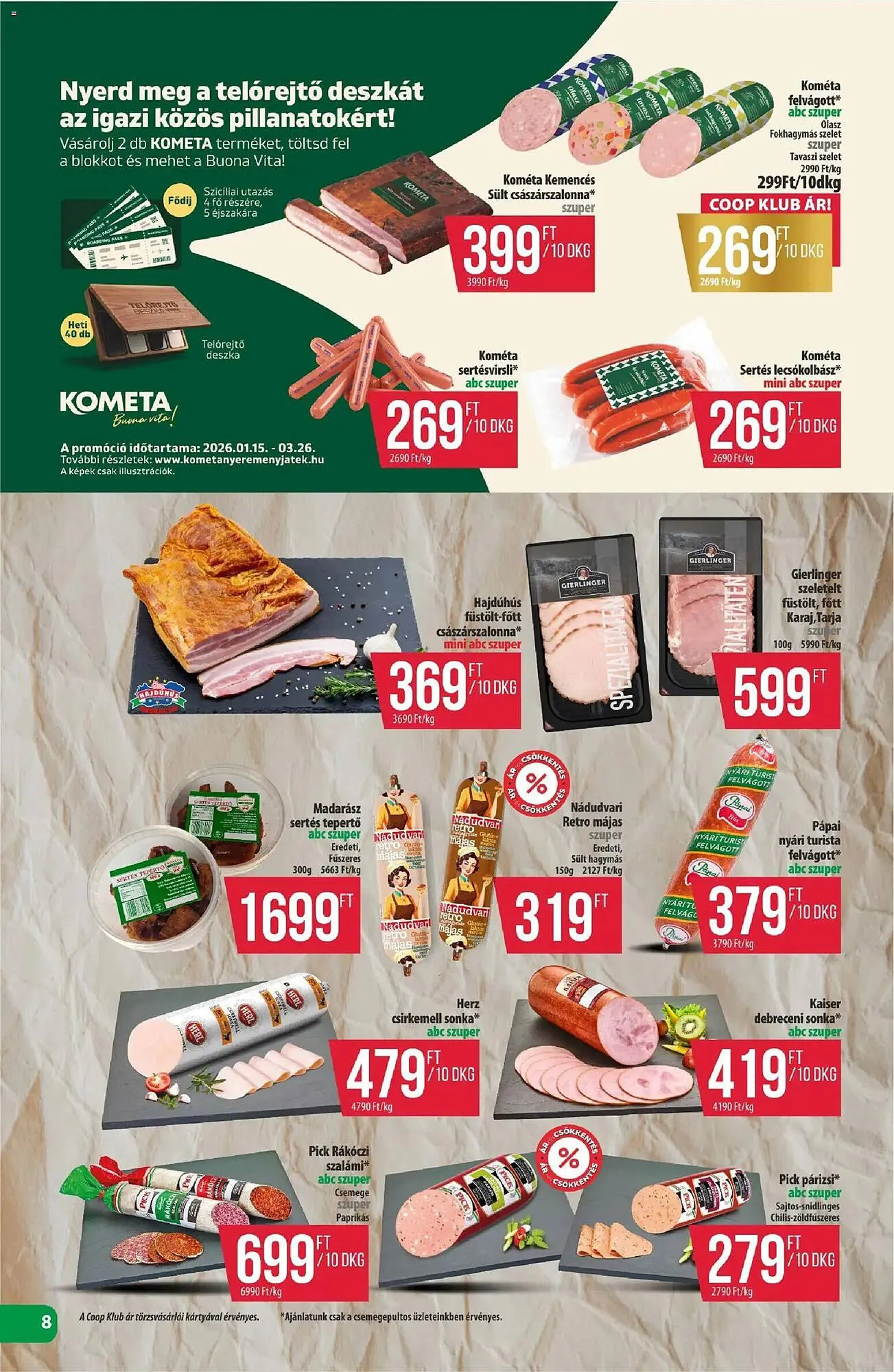 Katalógus Coop akciós újság március 19.-tól március 25.-ig 2026. - Oldal 8