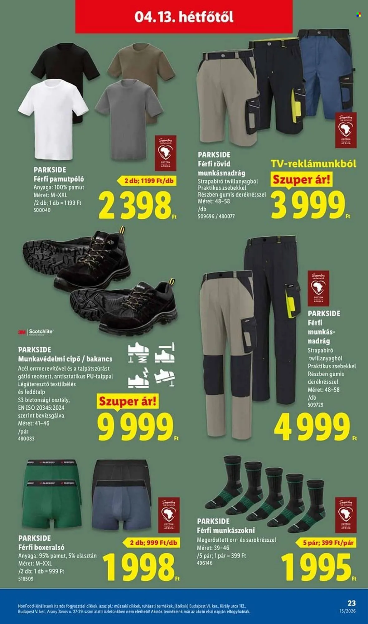 Katalógus Lidl akciós újság április 9.-tól április 15.-ig 2026. - Oldal 23