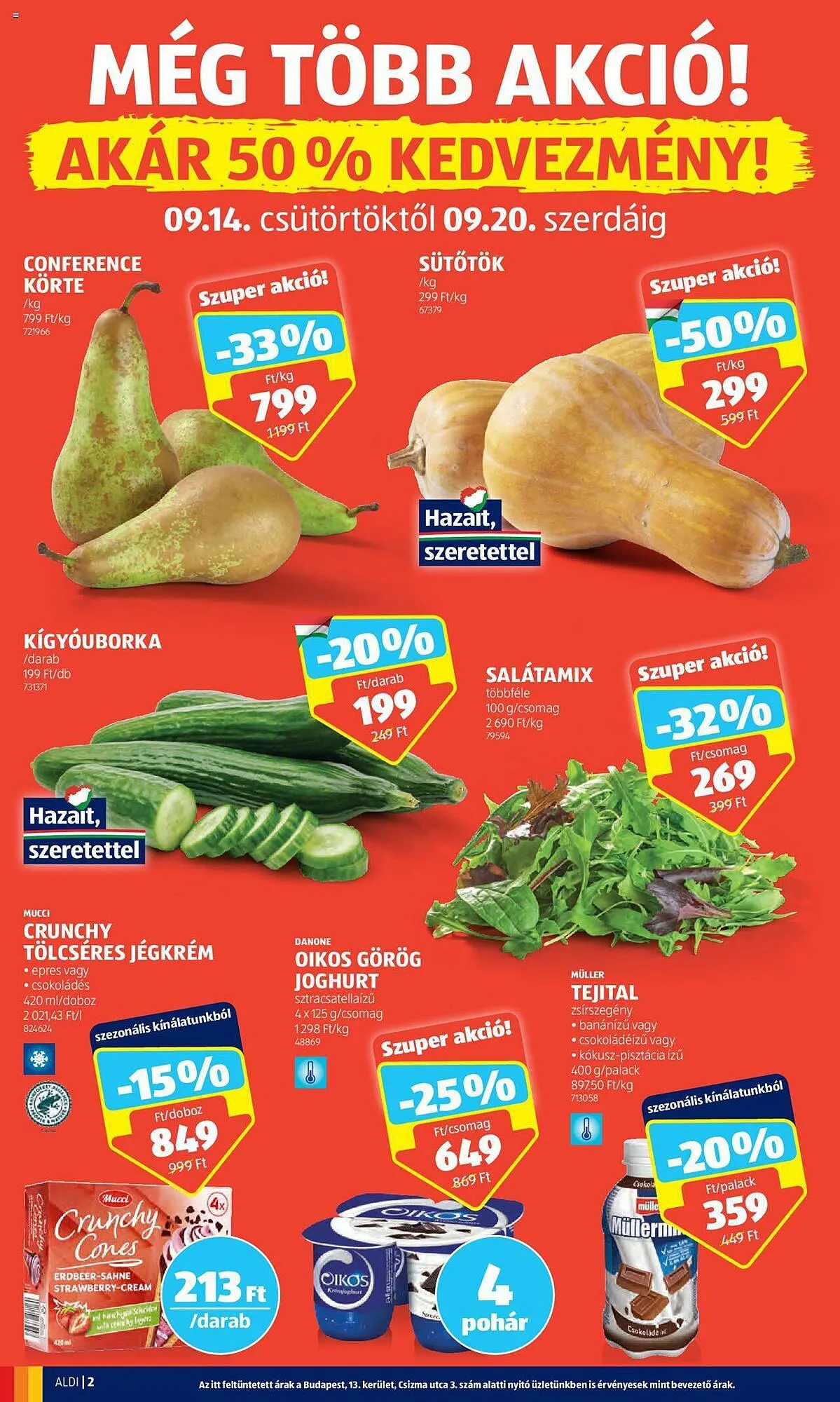 Katalógus ALDI akciós újság szeptember 14.-tól szeptember 20.-ig 2023. - Oldal 2