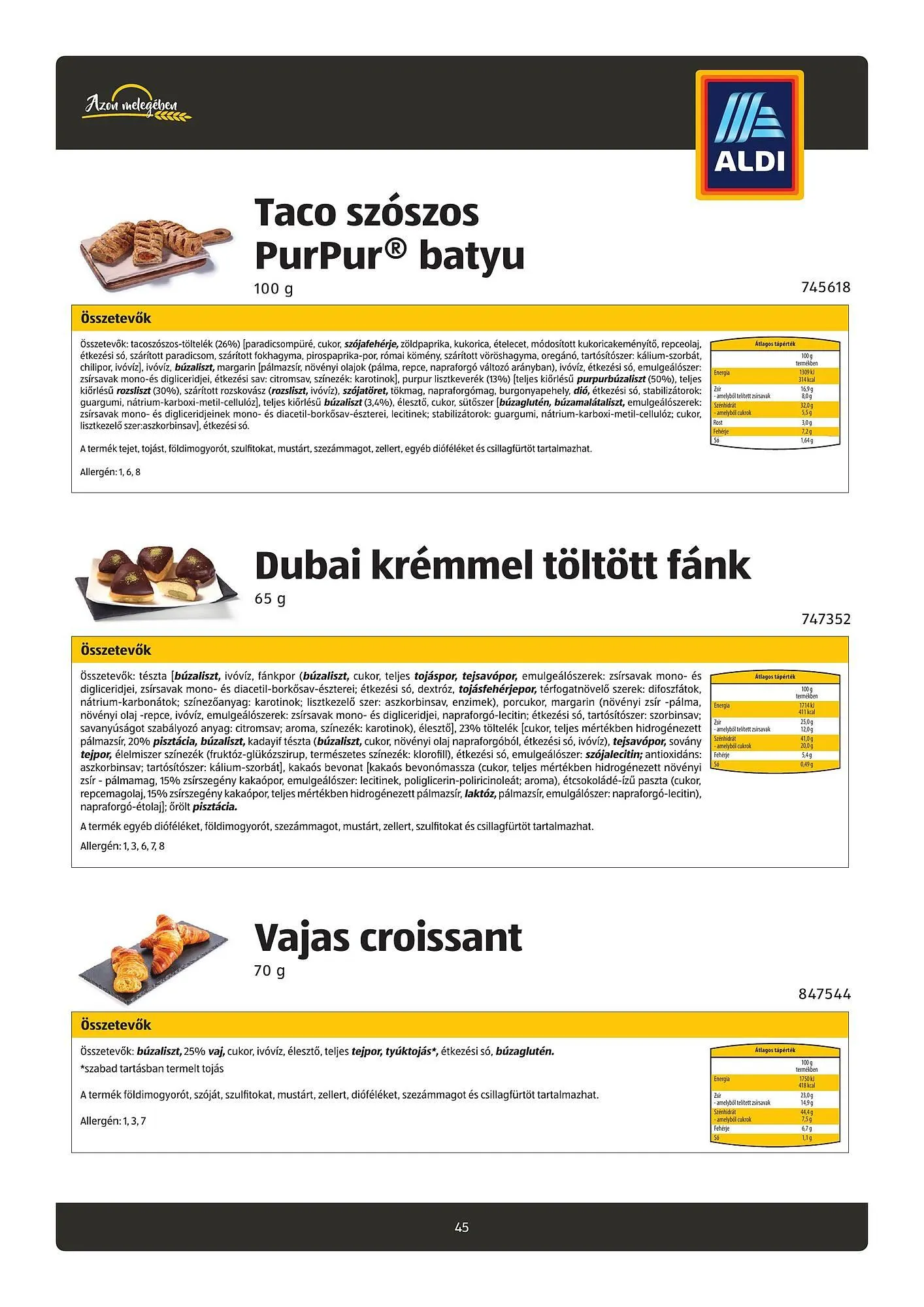 Katalógus ALDI akciós újság május 31.-tól július 4.-ig 2025. - Oldal 45