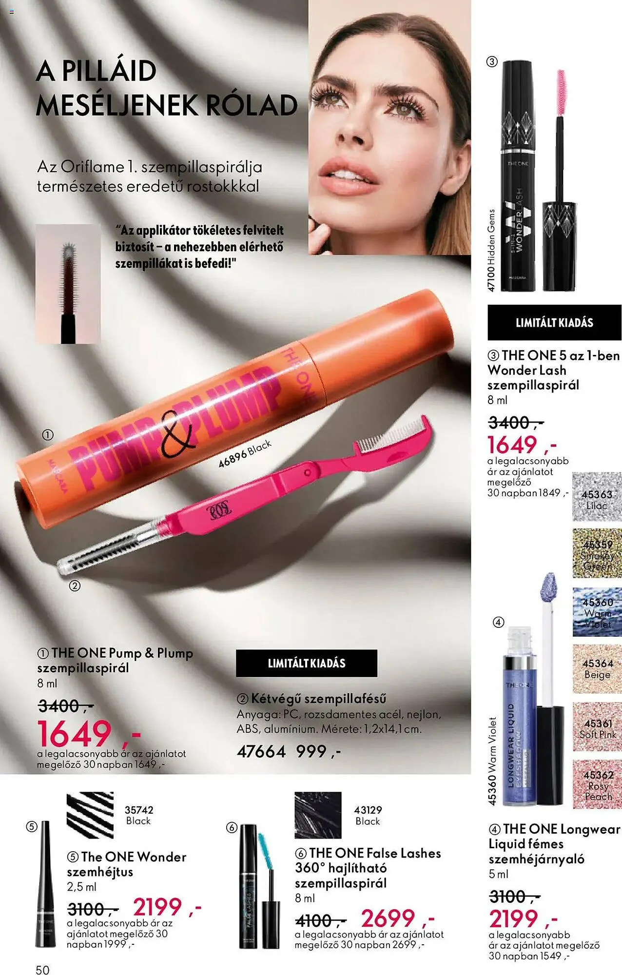 Katalógus Oriflame akciós újság március 2.-tól március 22.-ig 2025. - Oldal 50