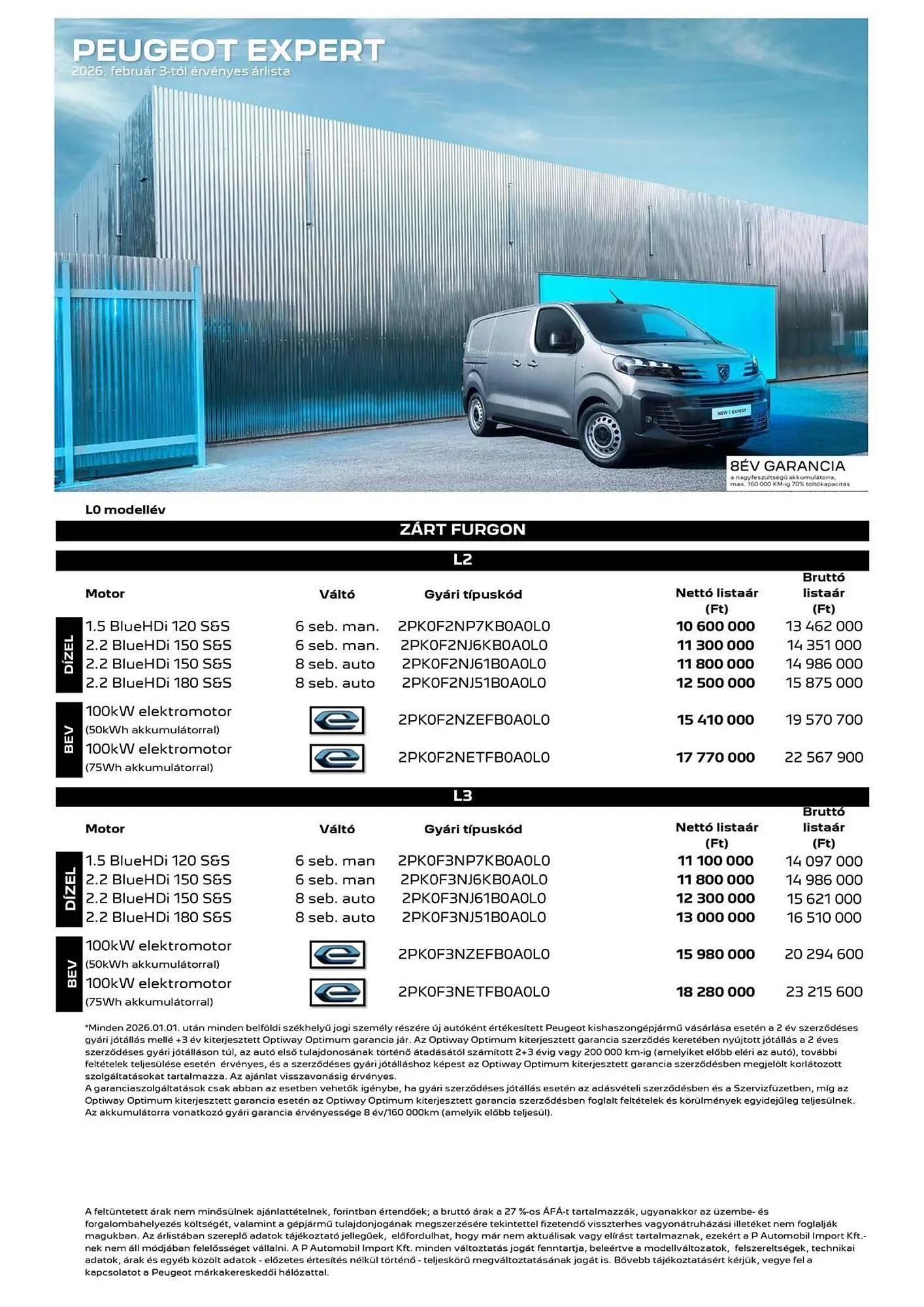 Katalógus Peugeot akciós újság április 6.-tól április 30.-ig 2026. - Oldal 1